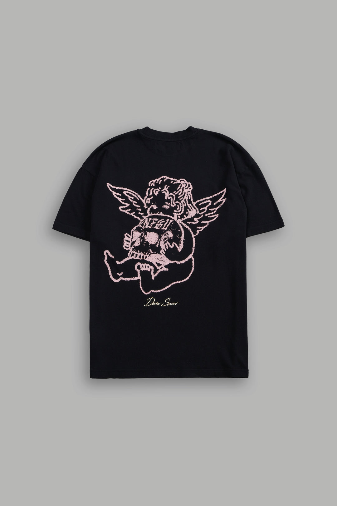 Cherub and the Skull "Pump Cover" Tee in Black