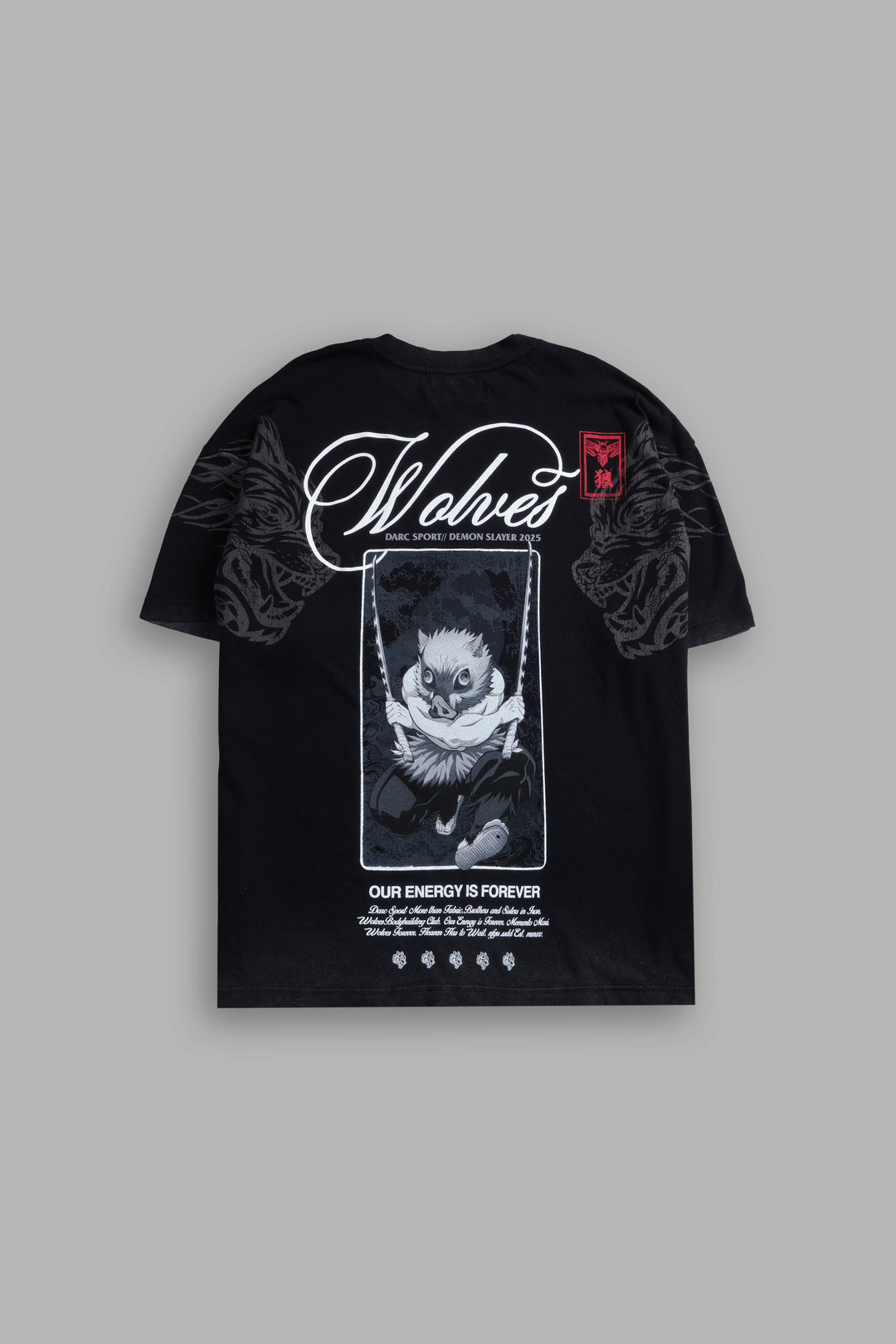 Will of the Beast "Premium" Oversized Tee in Black