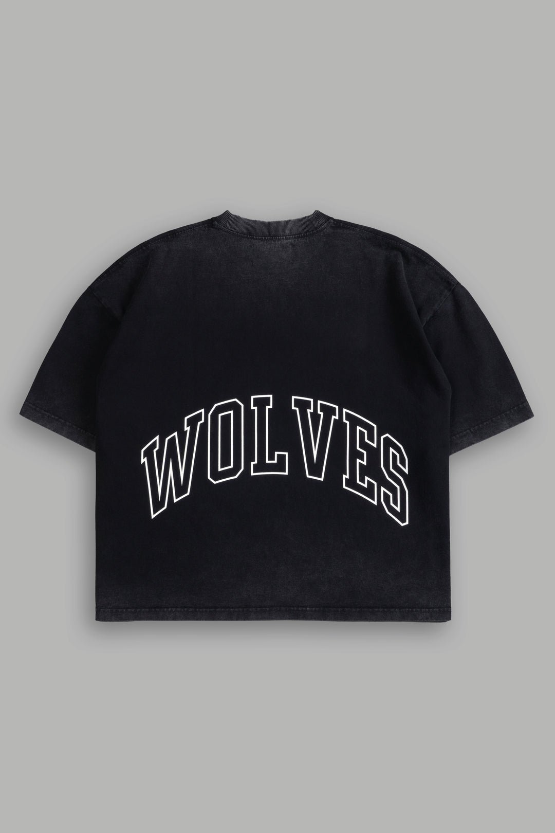 Grim Future Grunge "Box Cut" Tee in Black
