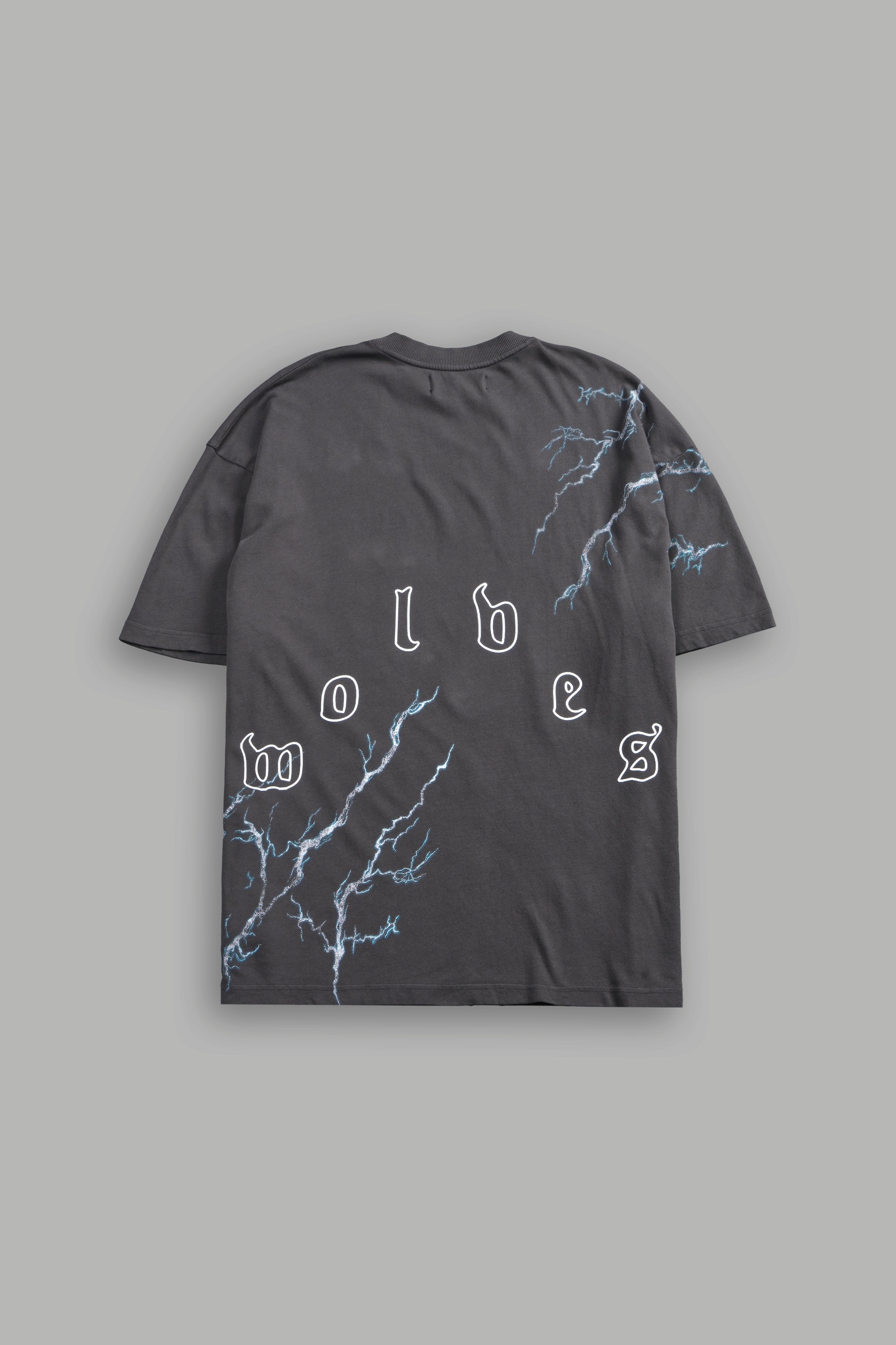 Shinobi Premium Oversized Tee in Wolf Gray