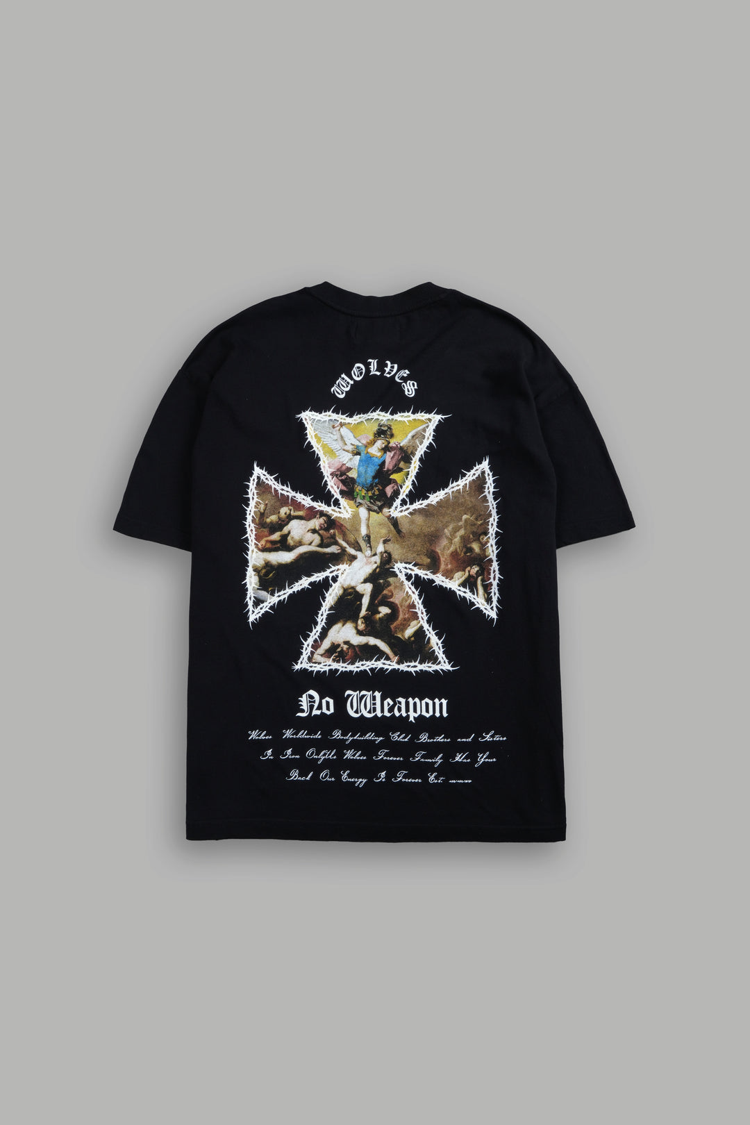 Ascend Premium Oversized Tee in Black