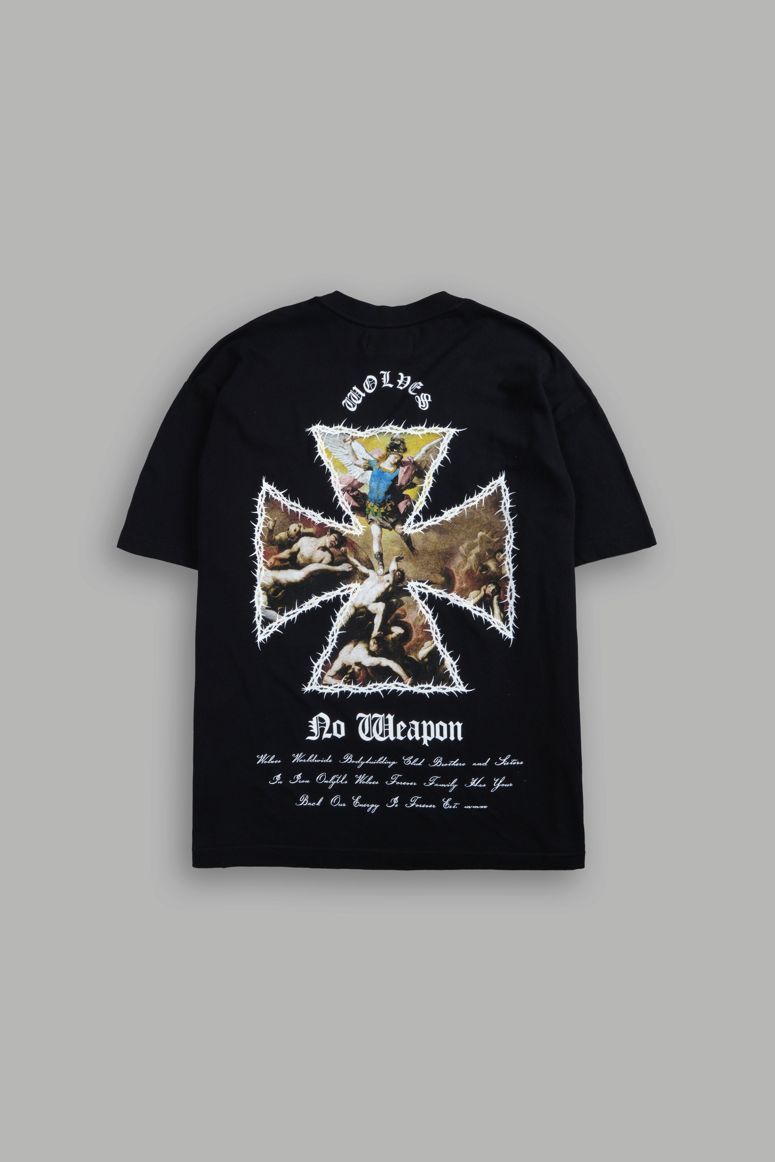 Ascend Premium Oversized Tee in Black