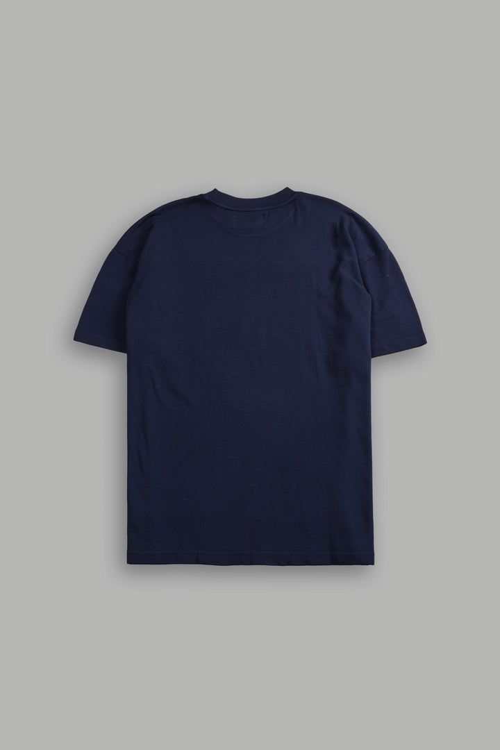 Loyalty "Premium" Oversized Tee in Navy