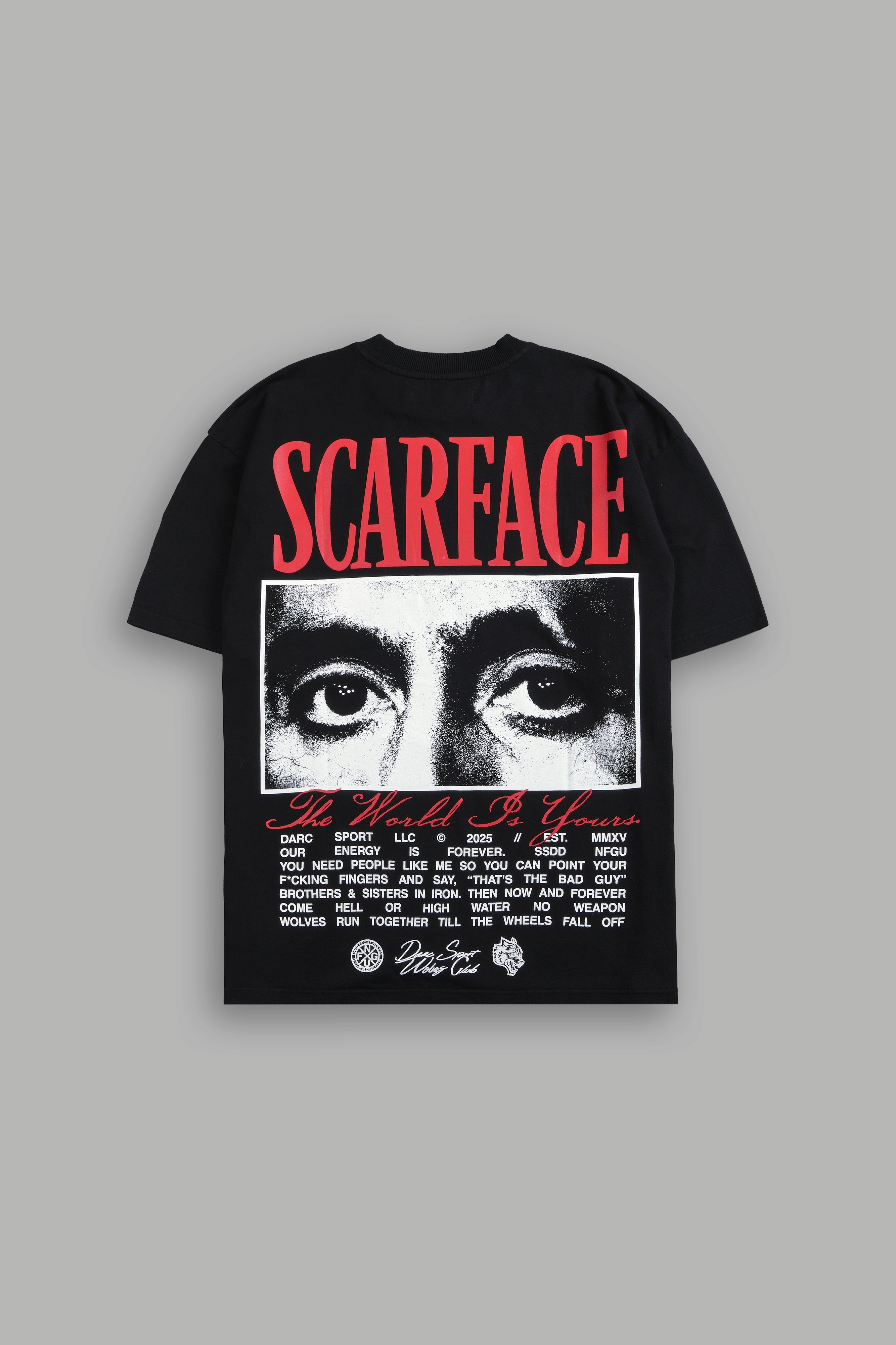 The Eyes Chico "Grunge" Tee in Black