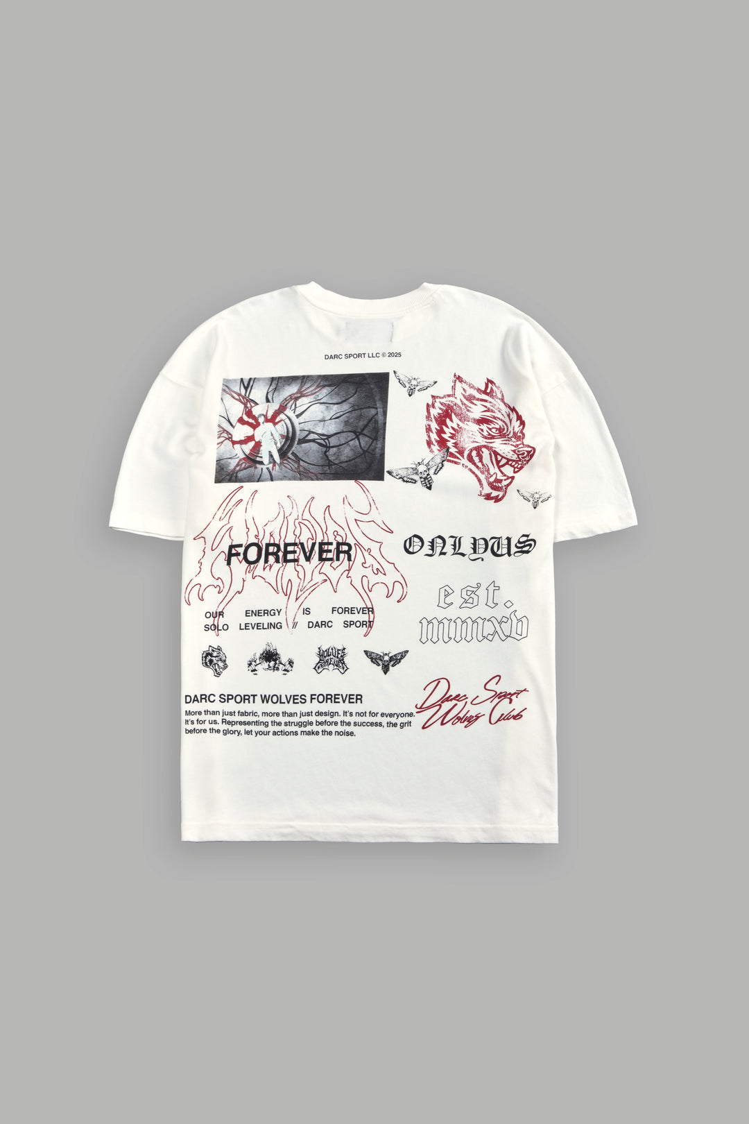 Last Breath "Premium" Oversized Tee in Cream