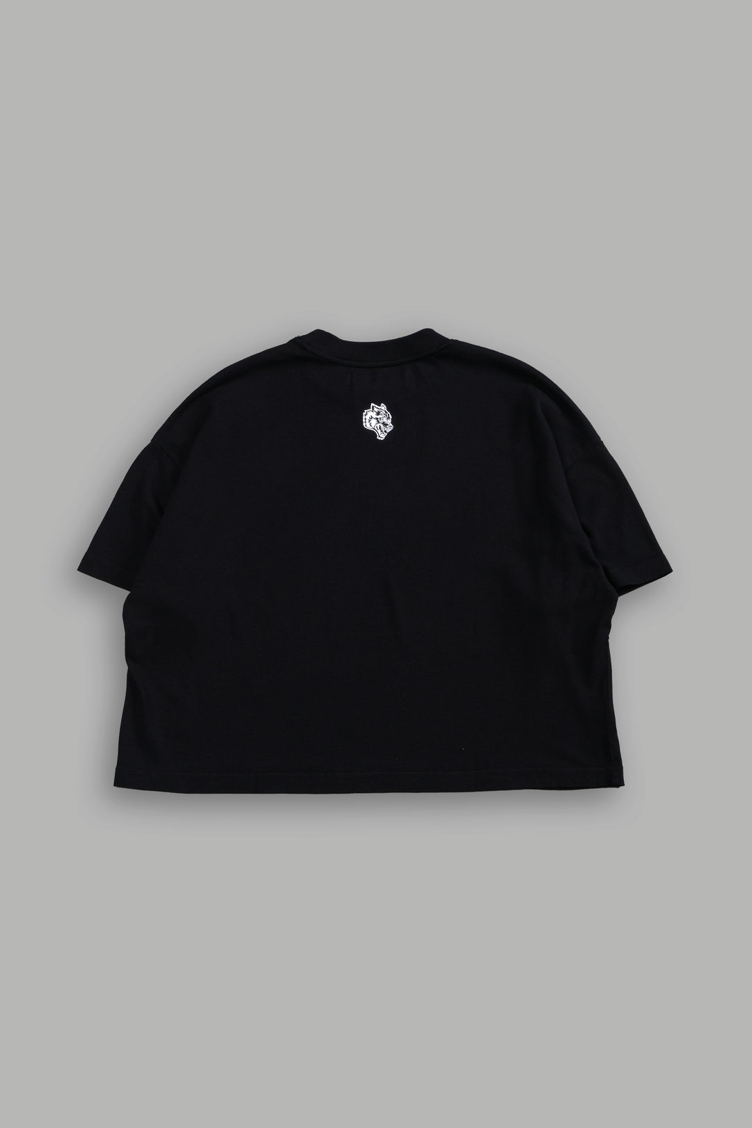 Cherub and the Skull "Premium" (Cropped) Tee in Black