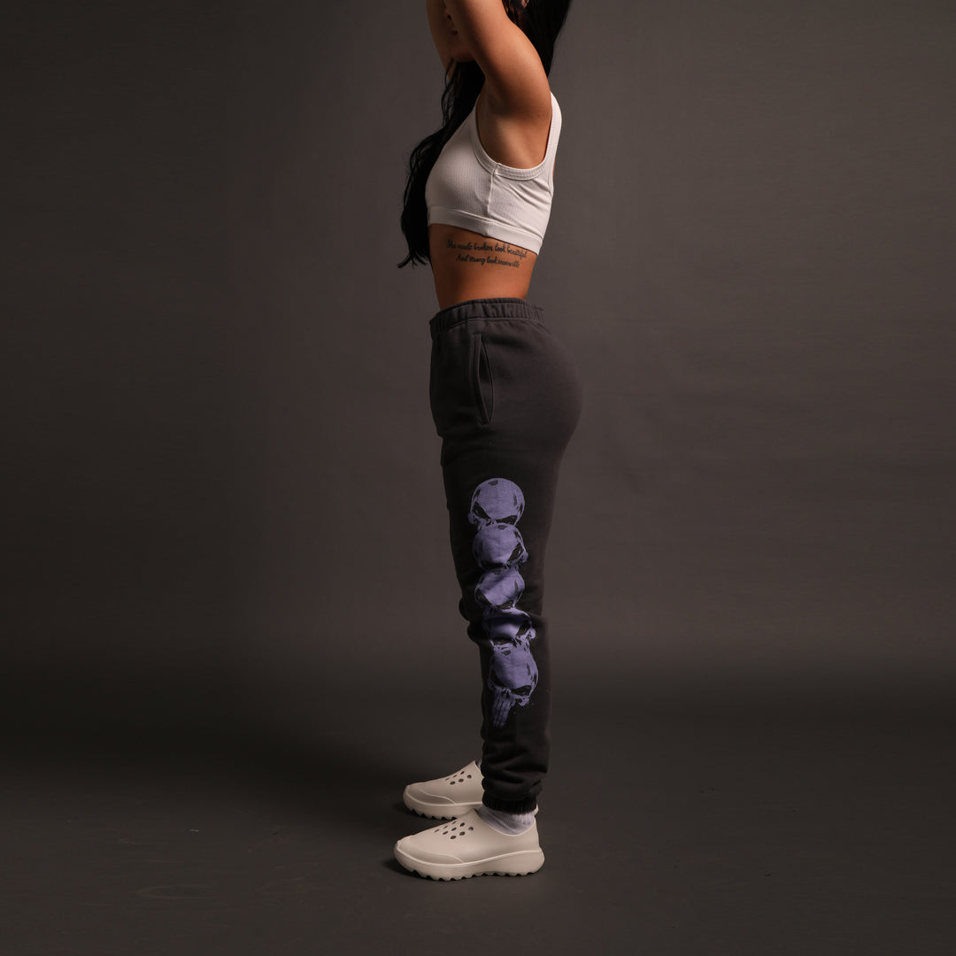 Vigilante She Post Lounge Sweats in Castle Gray