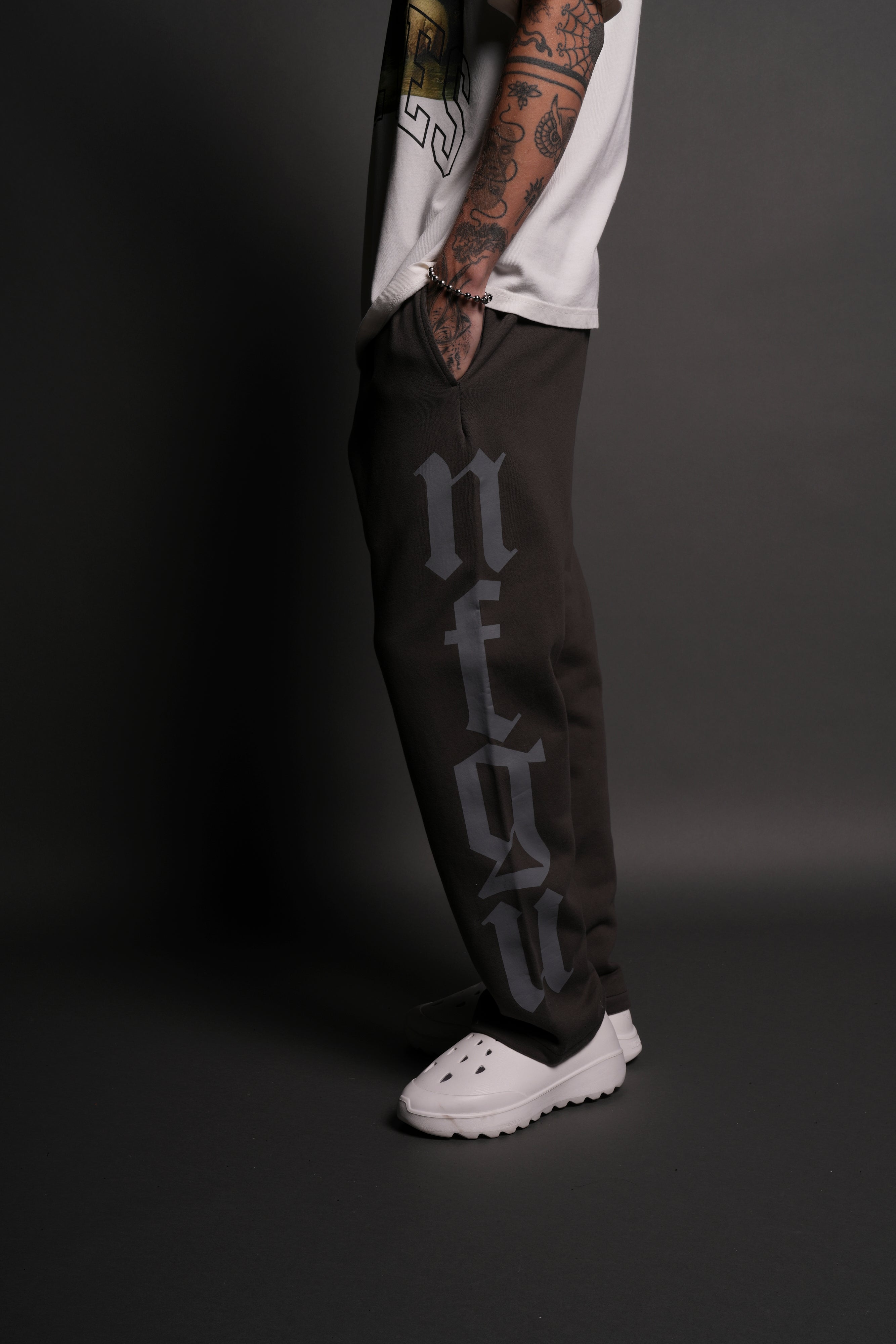 Our Mantra Bigelow Sweat Pants in Wolf Gray