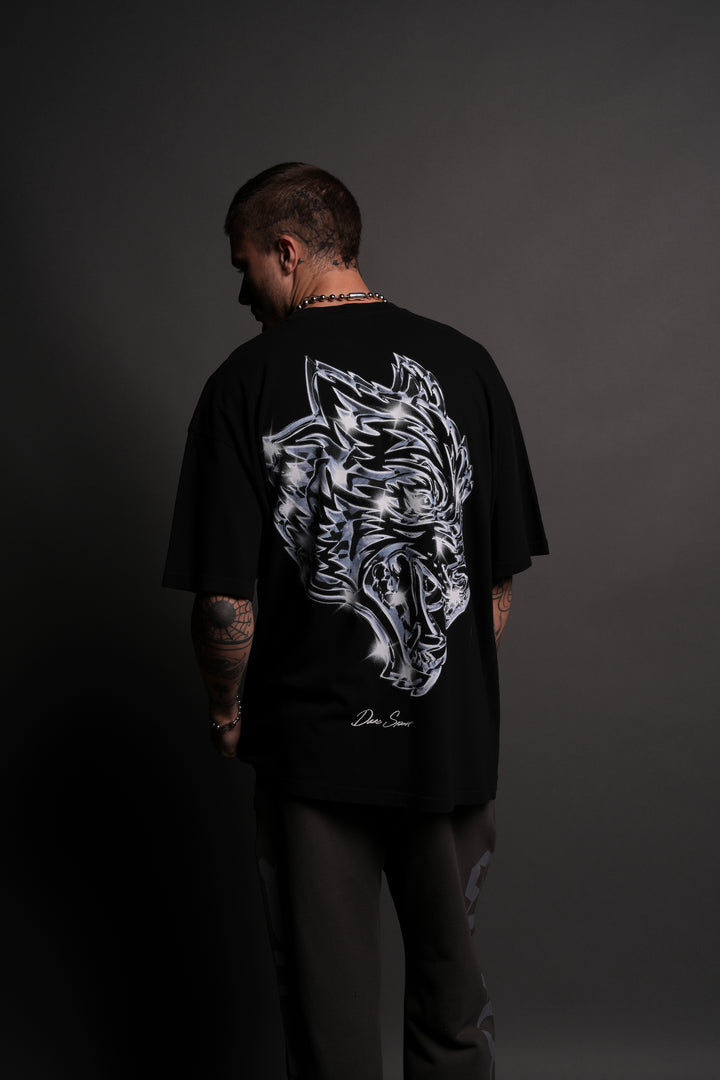Soul Of Iron "Premium" Oversized Tee in Black