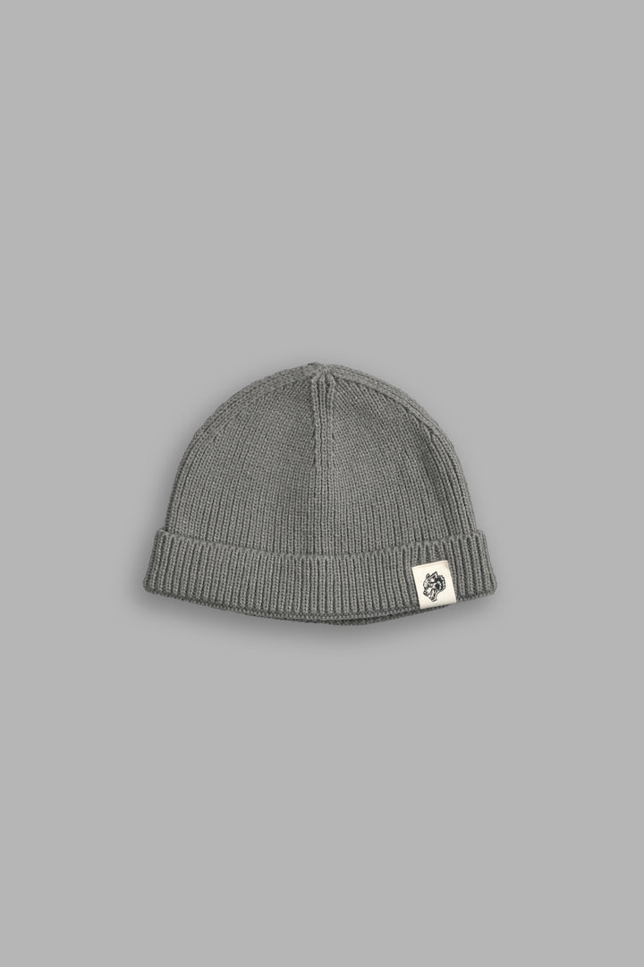 Wolf Patch V2 Beanie in Owen Green