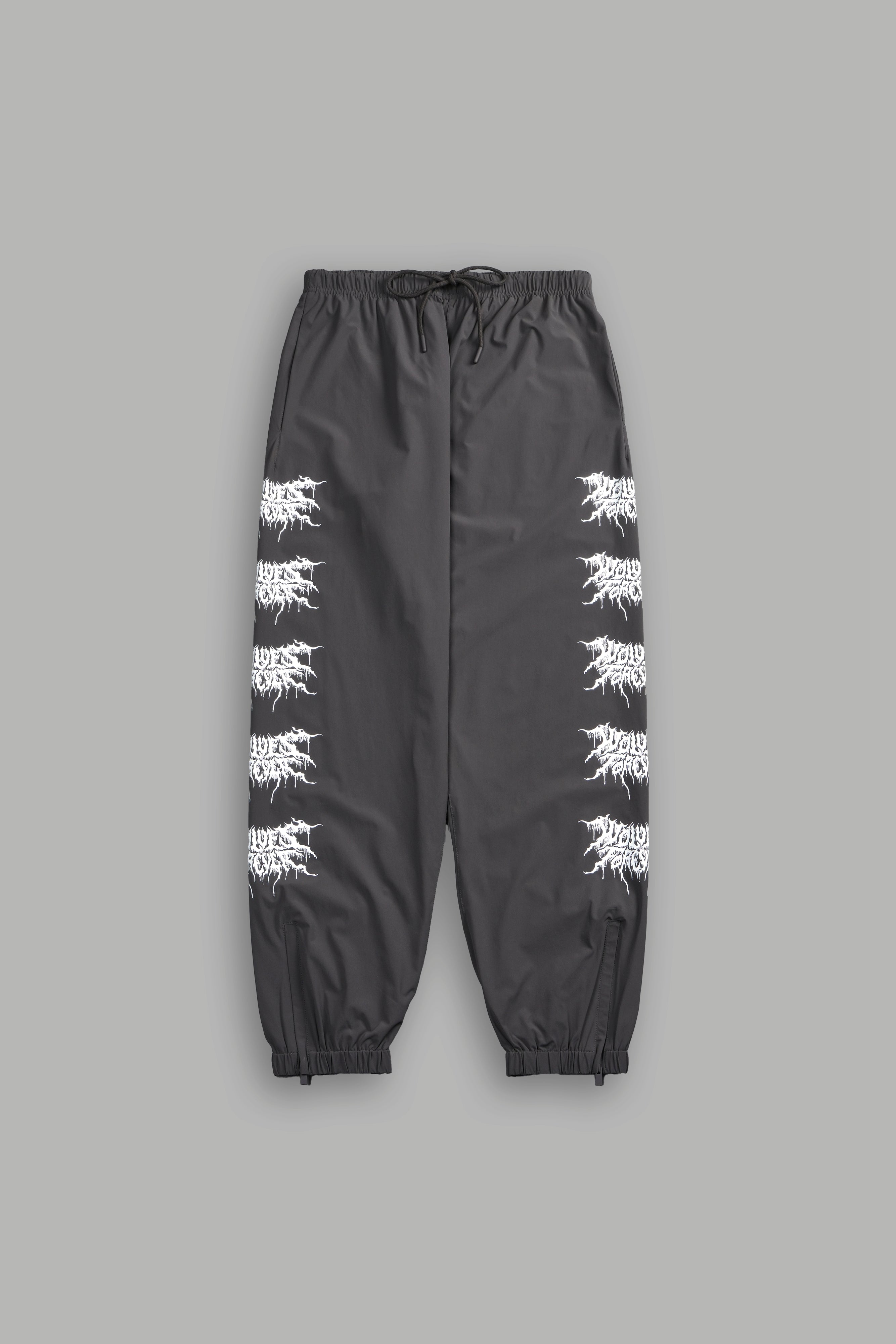 Shadow Hybrid Nylon Track Pants in Wolf Gray