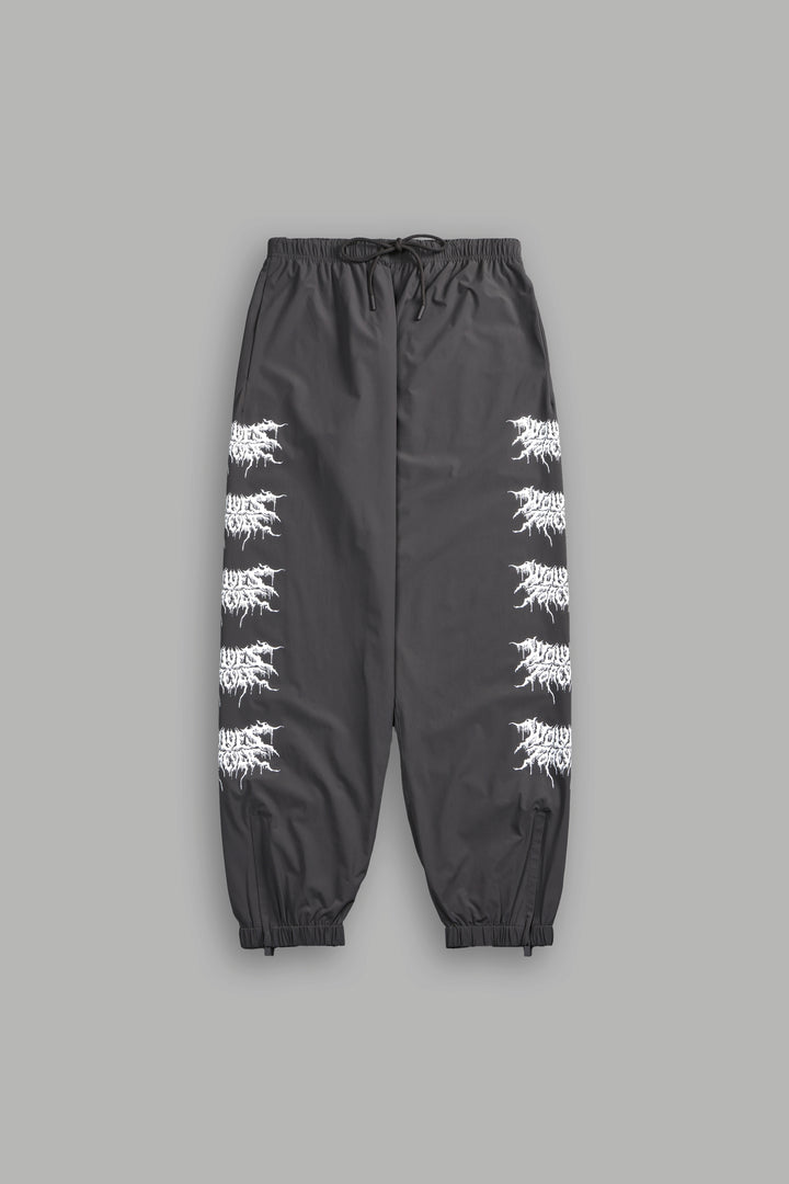 Shadow Hybrid Nylon Track Pants in Wolf Gray