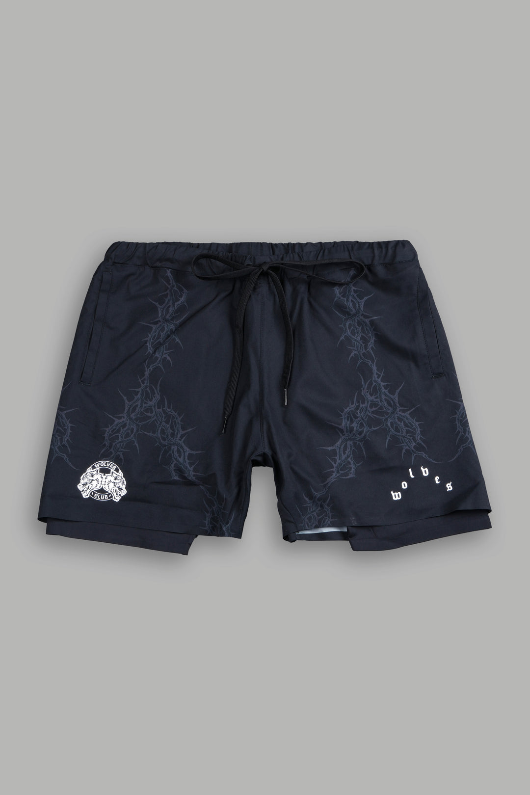 Exo Thorns Compression Shorts In Black