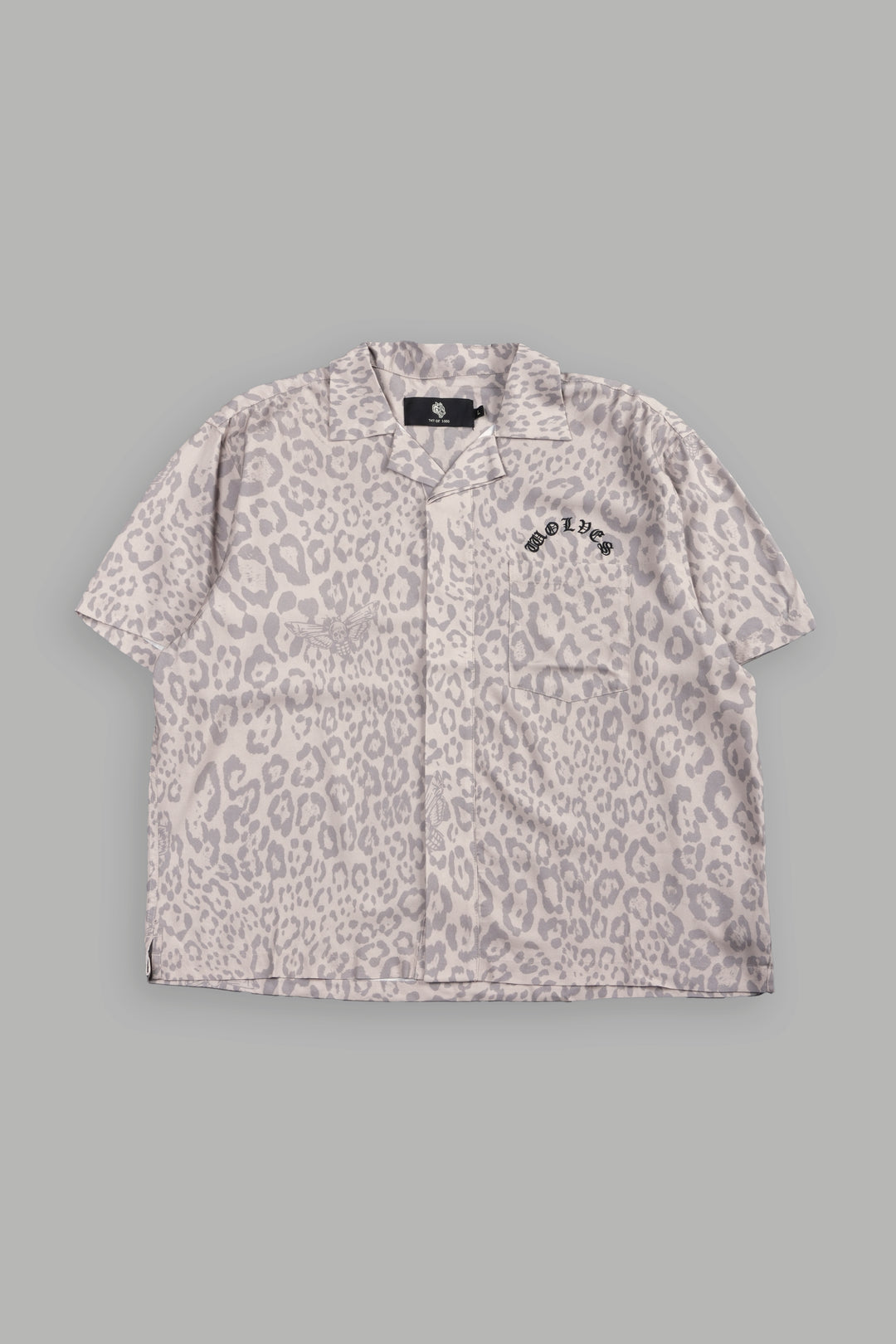 Chopper Romero Mid Length Button Up V2 in Clay Leopard