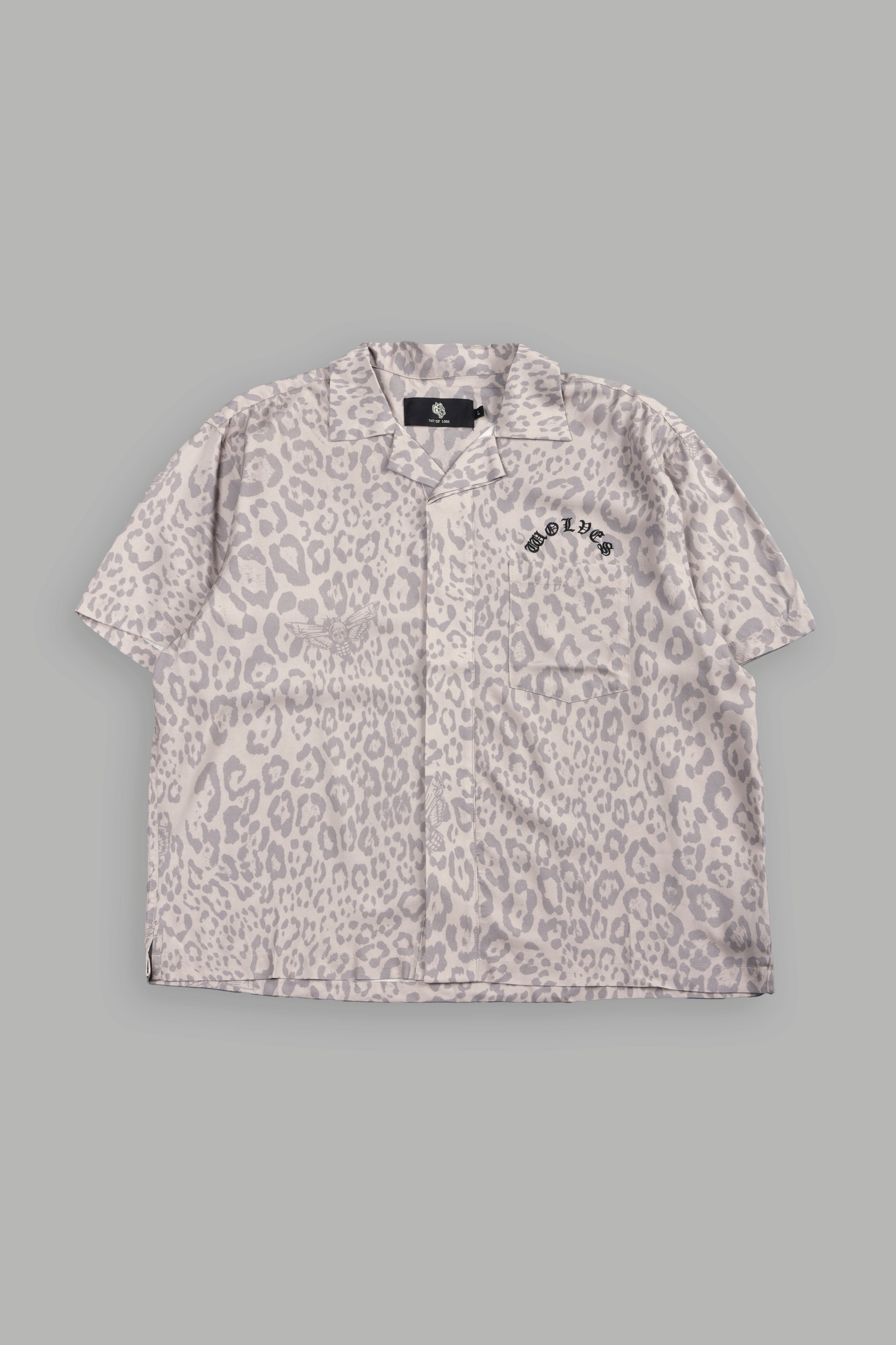 Chopper Romero Mid Length Button Up V2 in Clay Leopard