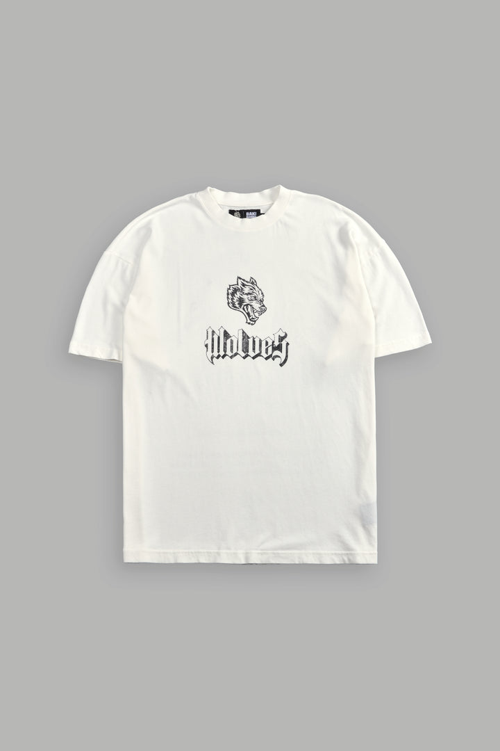 Determined "Premium" Oversized Tee in Cream