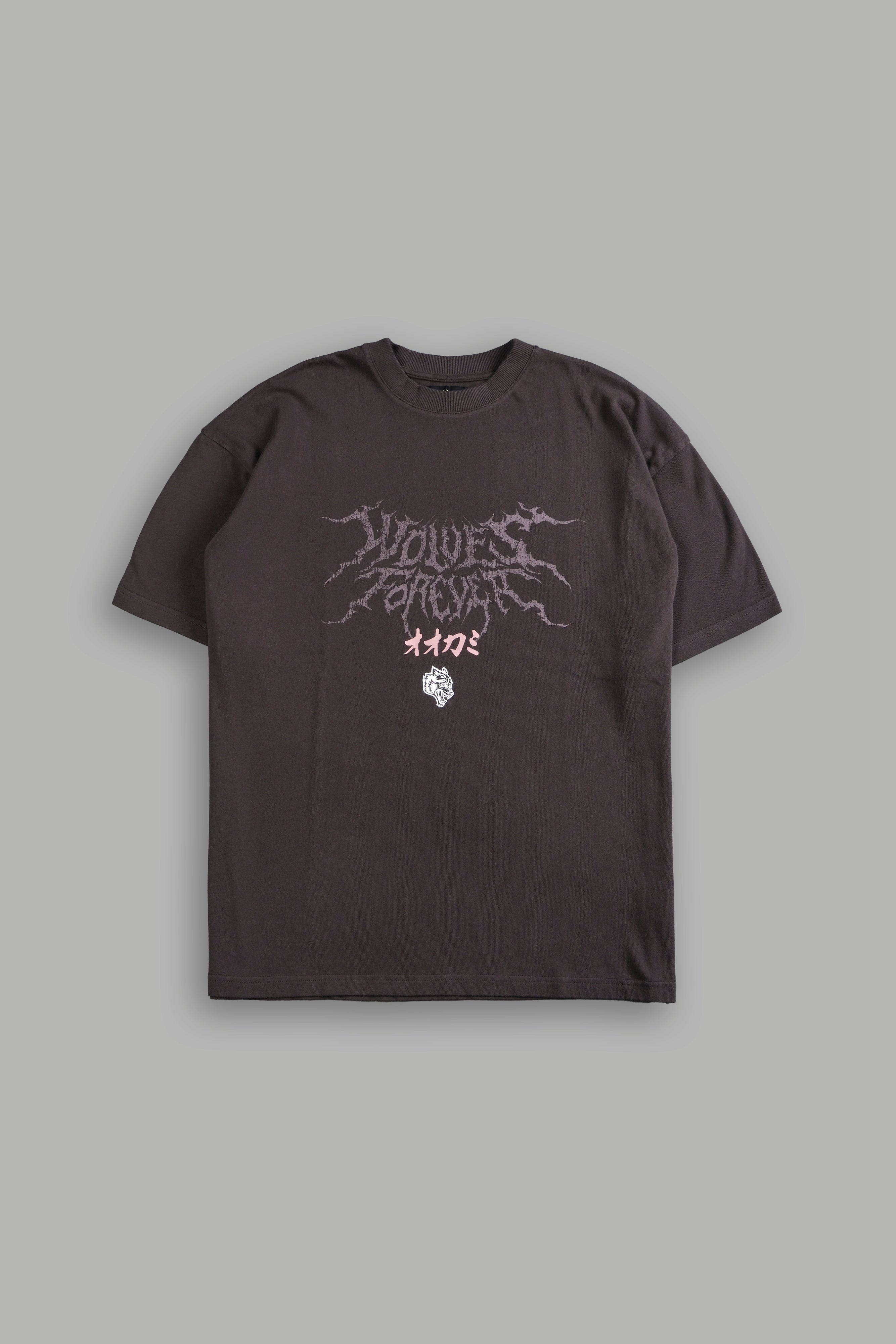 Bushido Never Dies "Premium" Tee in Darc Brown