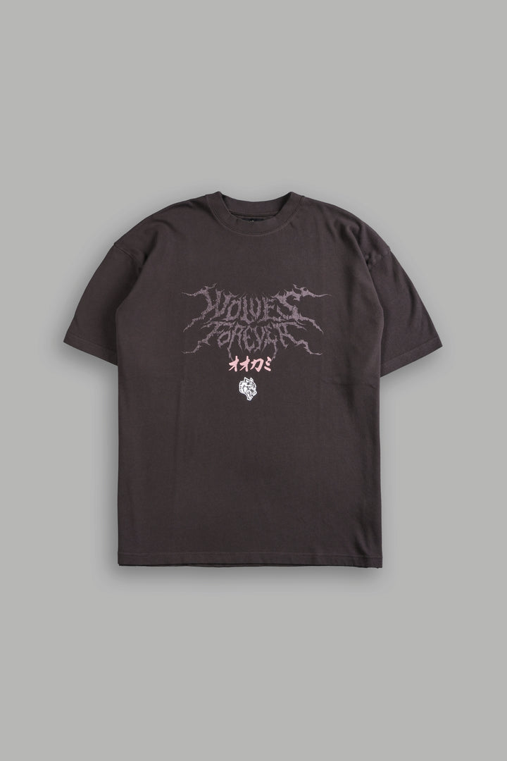 Bushido Never Dies "Premium" Tee in Darc Brown