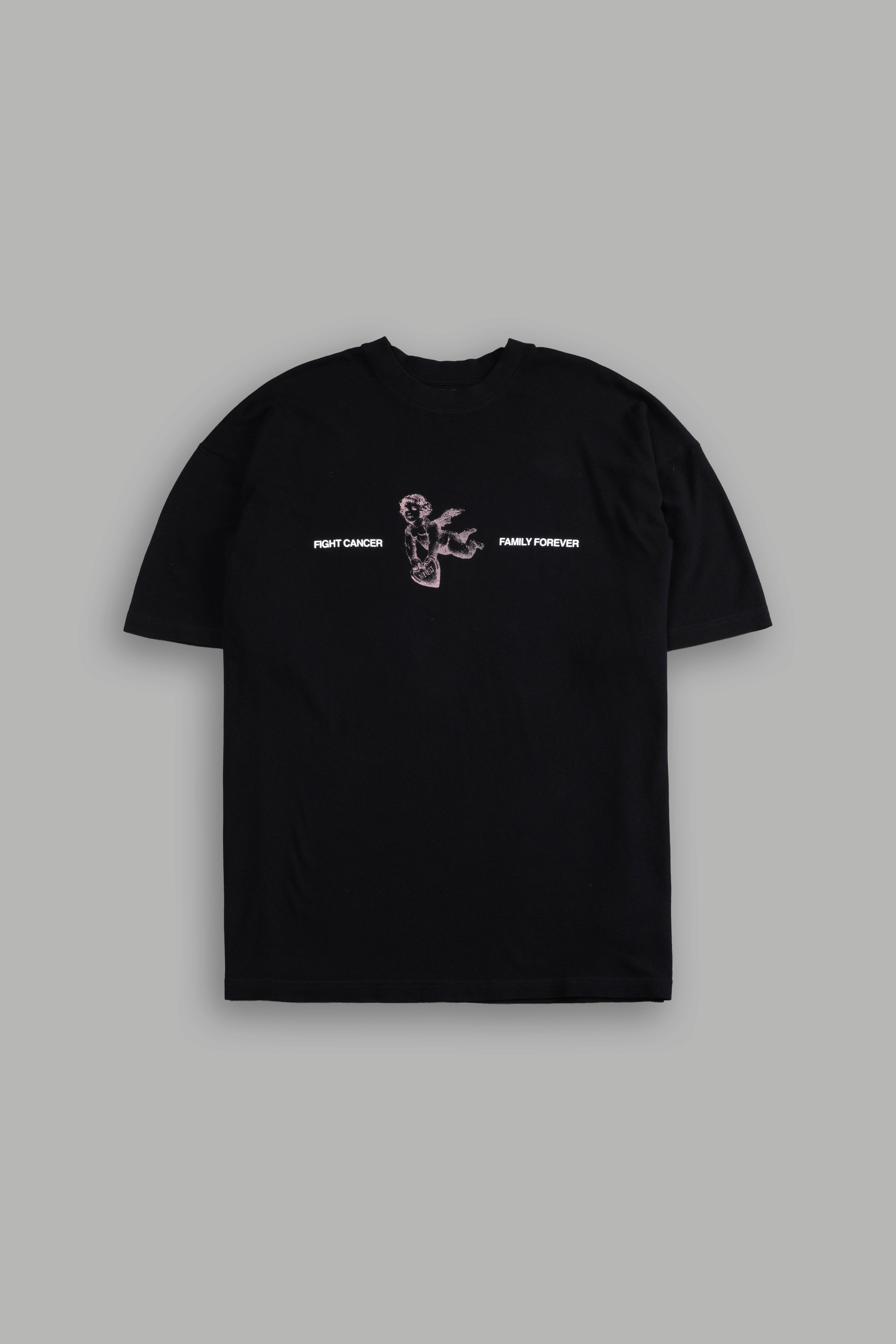 Fight Cancer NFGU "Premium" Oversized Tee in Black
