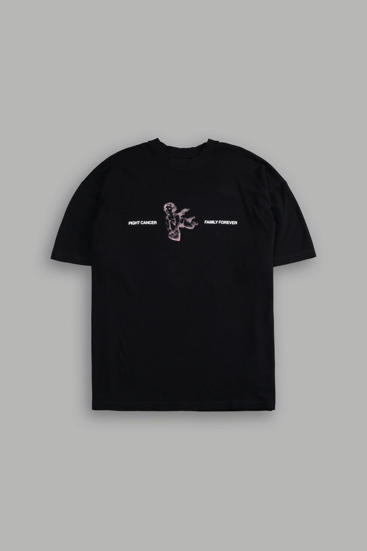 Fight Cancer NFGU "Premium" Oversized Tee in Black