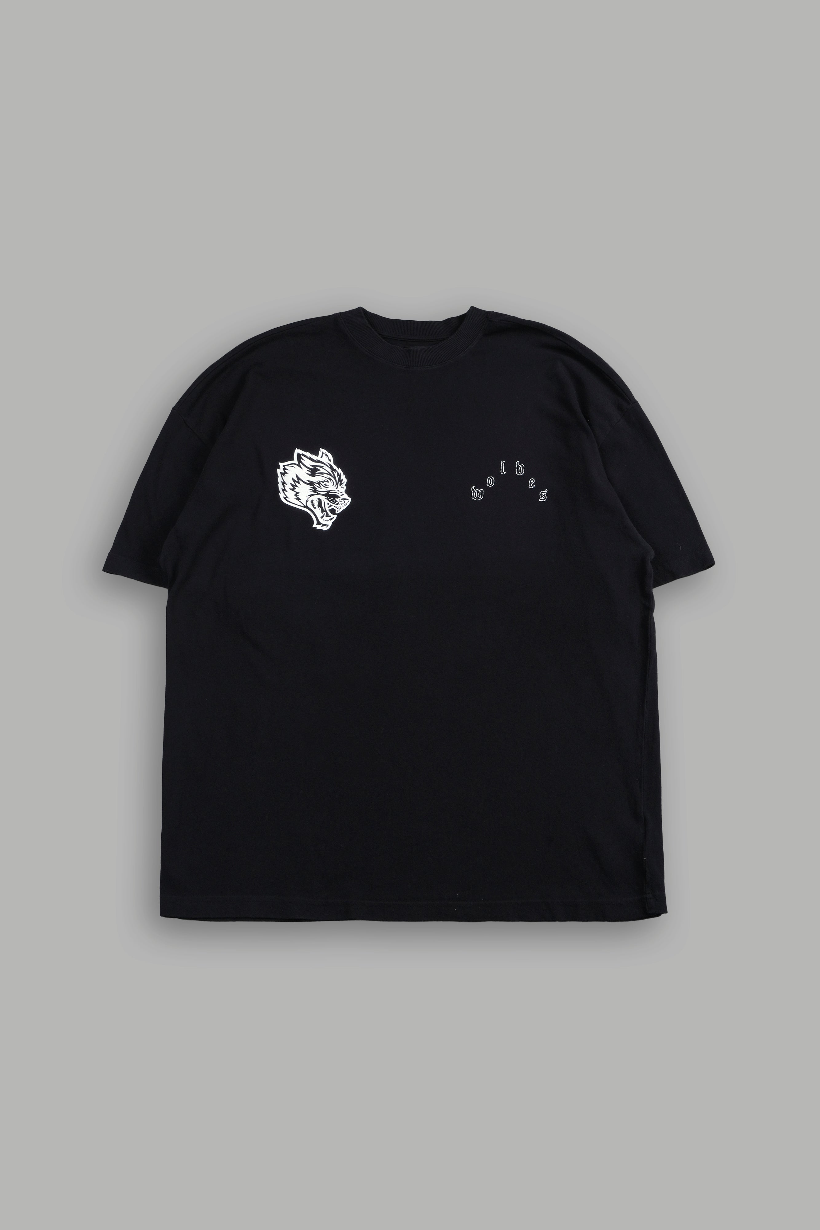 Hand That Holds Premium Oversized Tee In Black – DarcSport