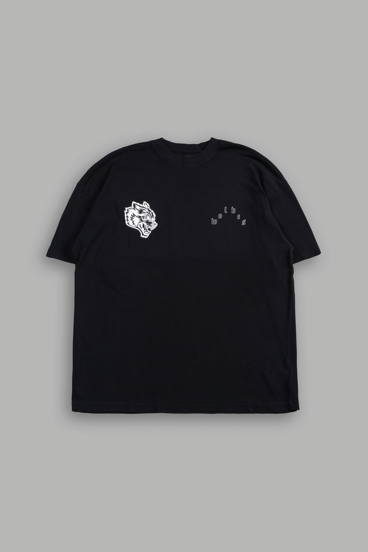 Hand That Holds Premium Oversized Tee In Black
