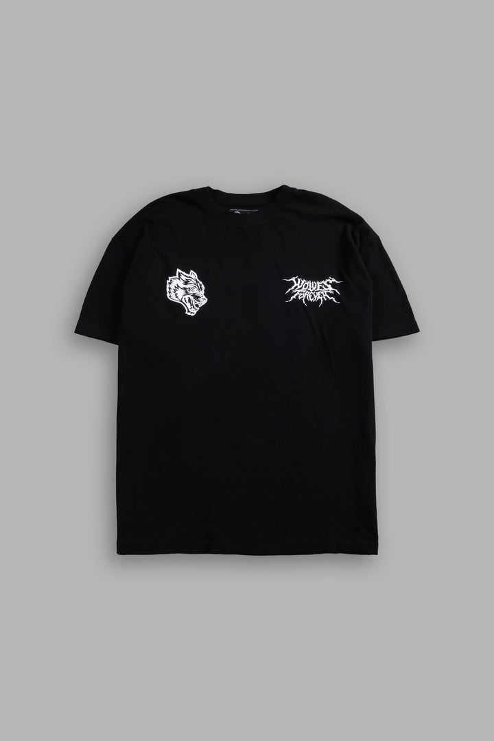 Song of Infinity "Premium" Oversized Tee in Black
