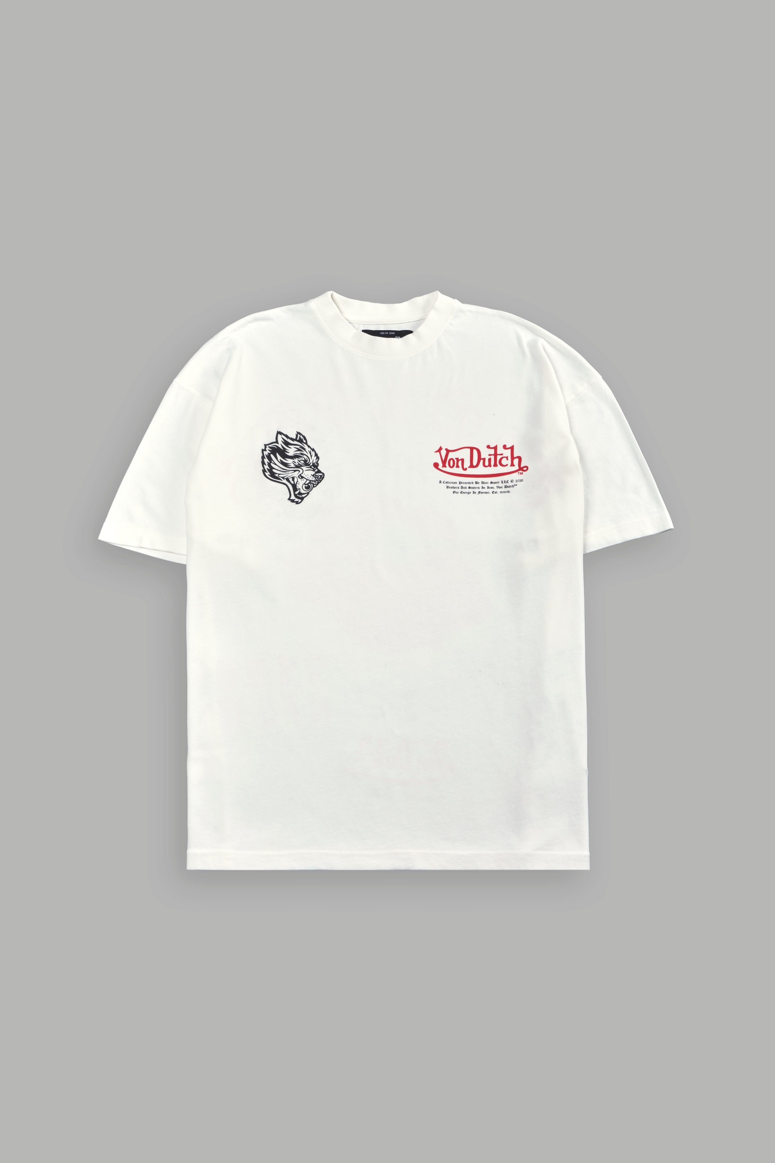 Eye of the Beholder Premium Oversized Tee in Cream