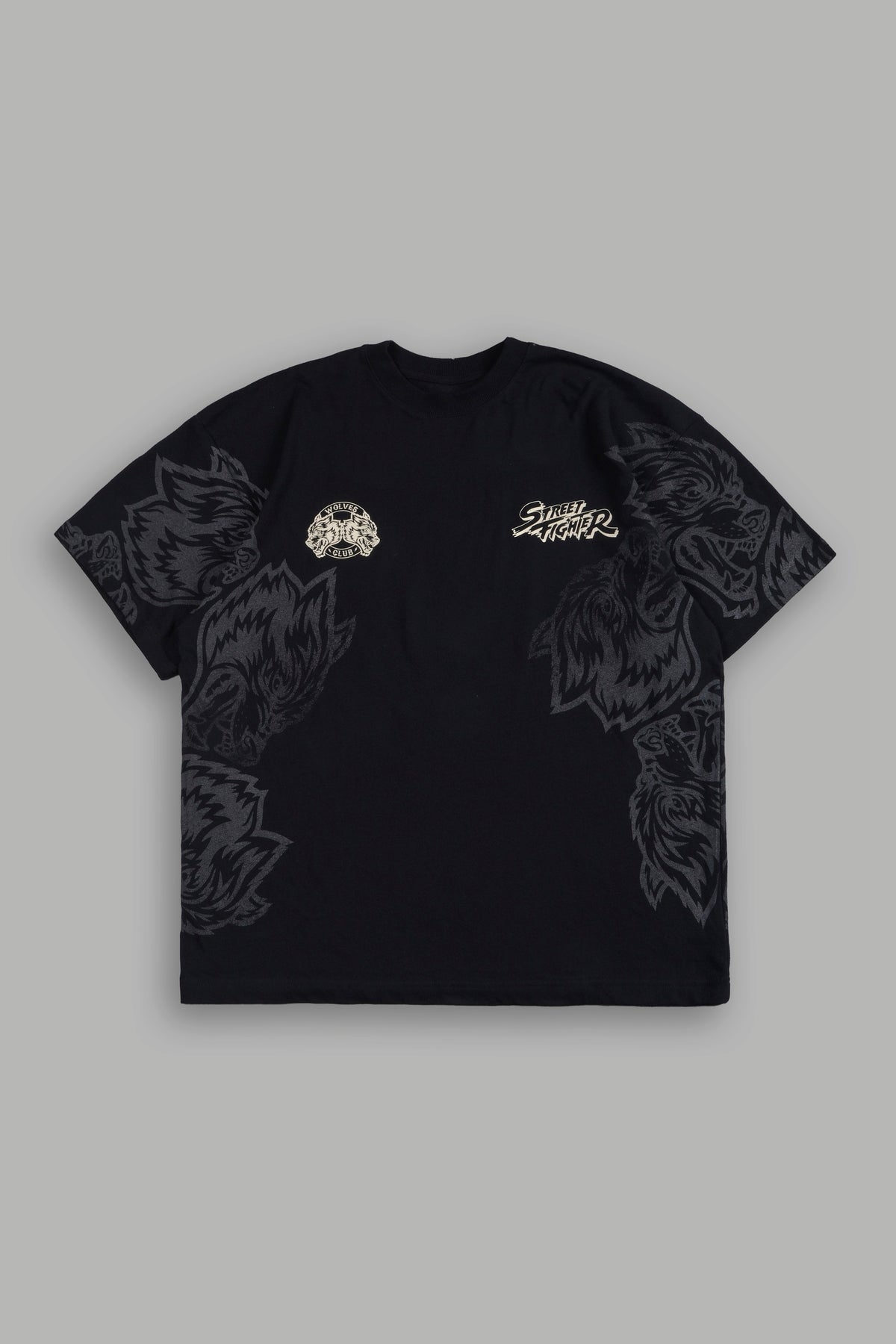 Turn Up The Heat Premium Oversized Tee In Black