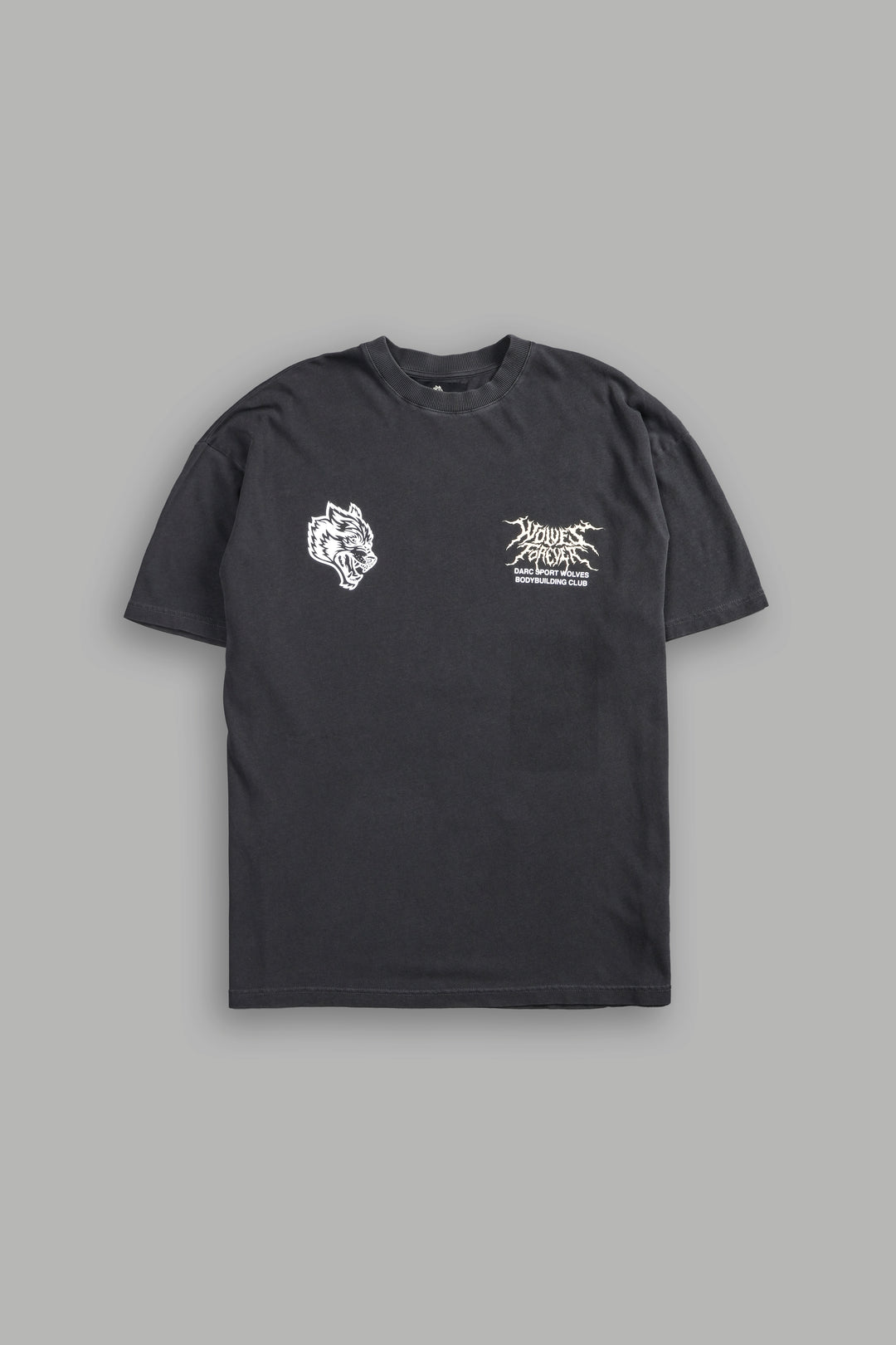 SSDD V2 "Premium" Oversized Tee in Wolf Gray