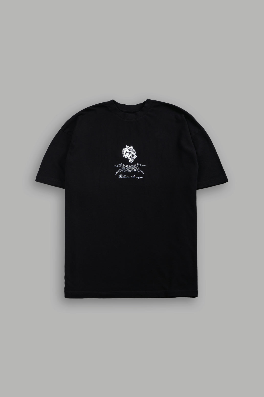 Release The Rage Premium Oversized Tee in Black