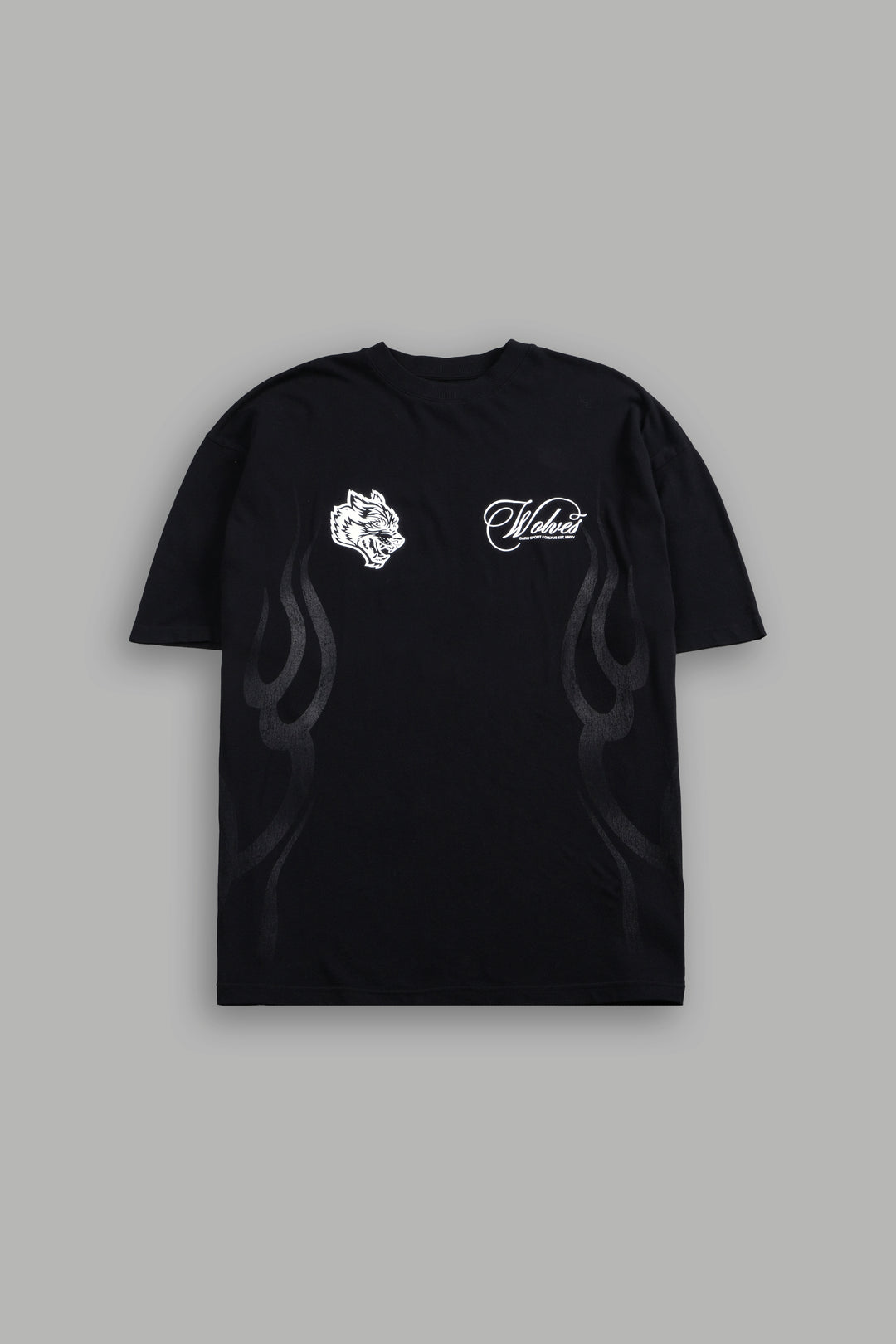 Destined Legacy Premium Oversized Tee in Black