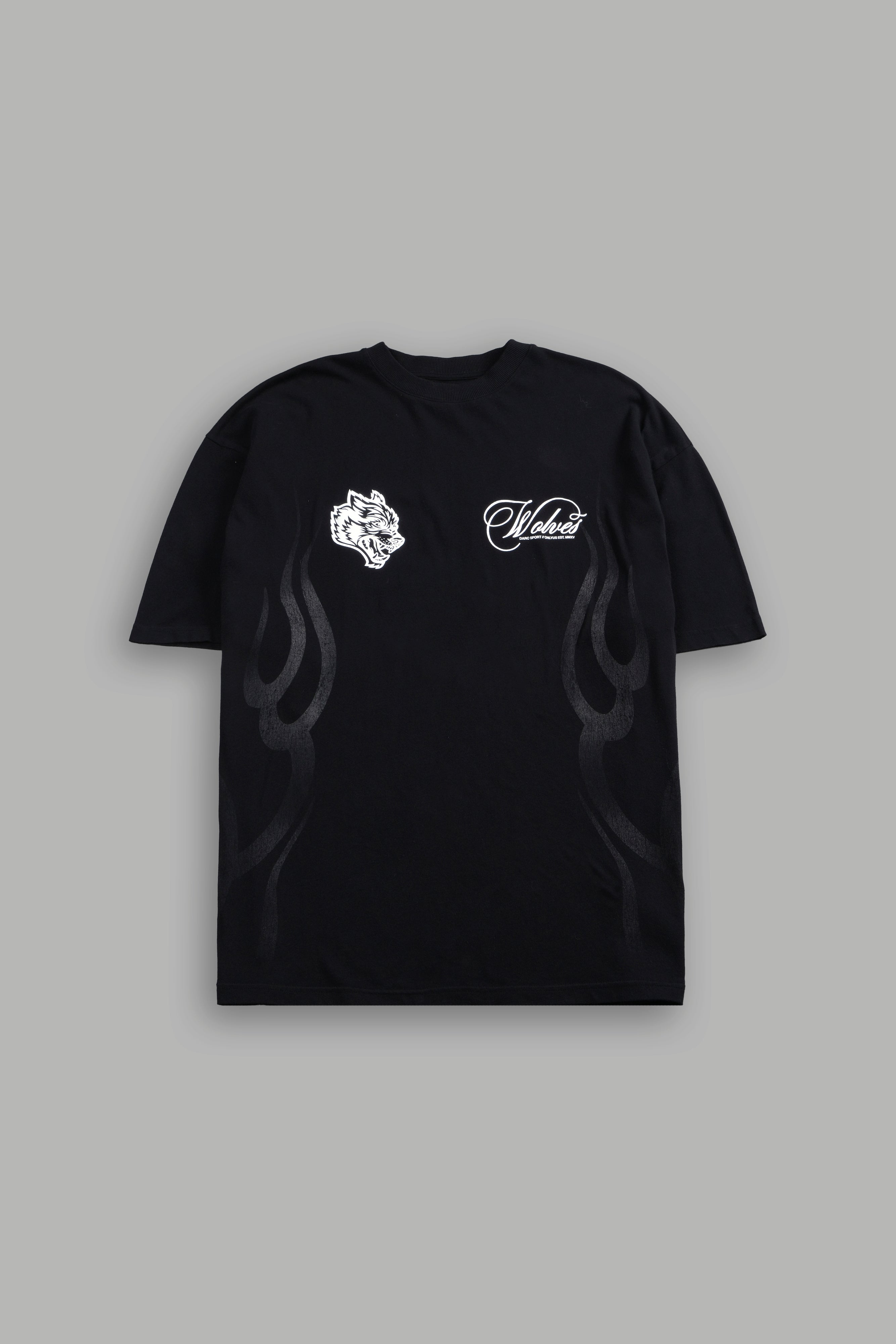 Destined Legacy Premium Oversized Tee in Black