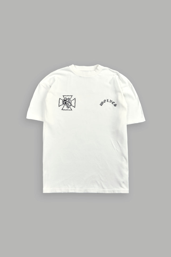 Ascend Premium Oversized Tee in Cream