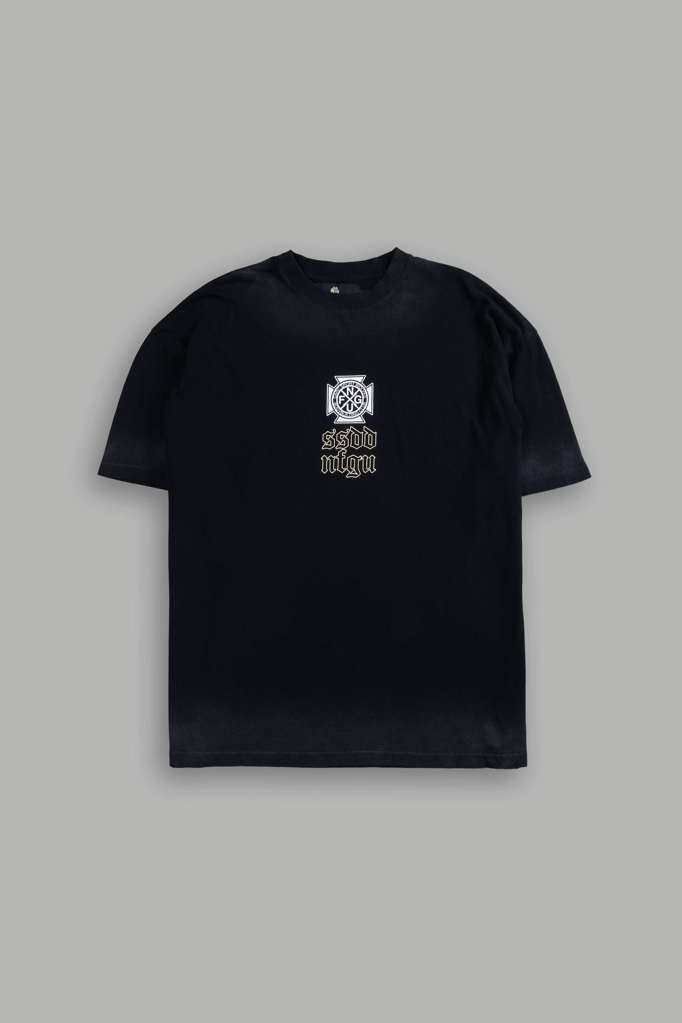 ◆Rest & Recreation◆ OVERSIZED WAVE LOGO TSHIRT BLACK RR25 ROA Graphic Boxy Tee | Apparel » Buy online now!