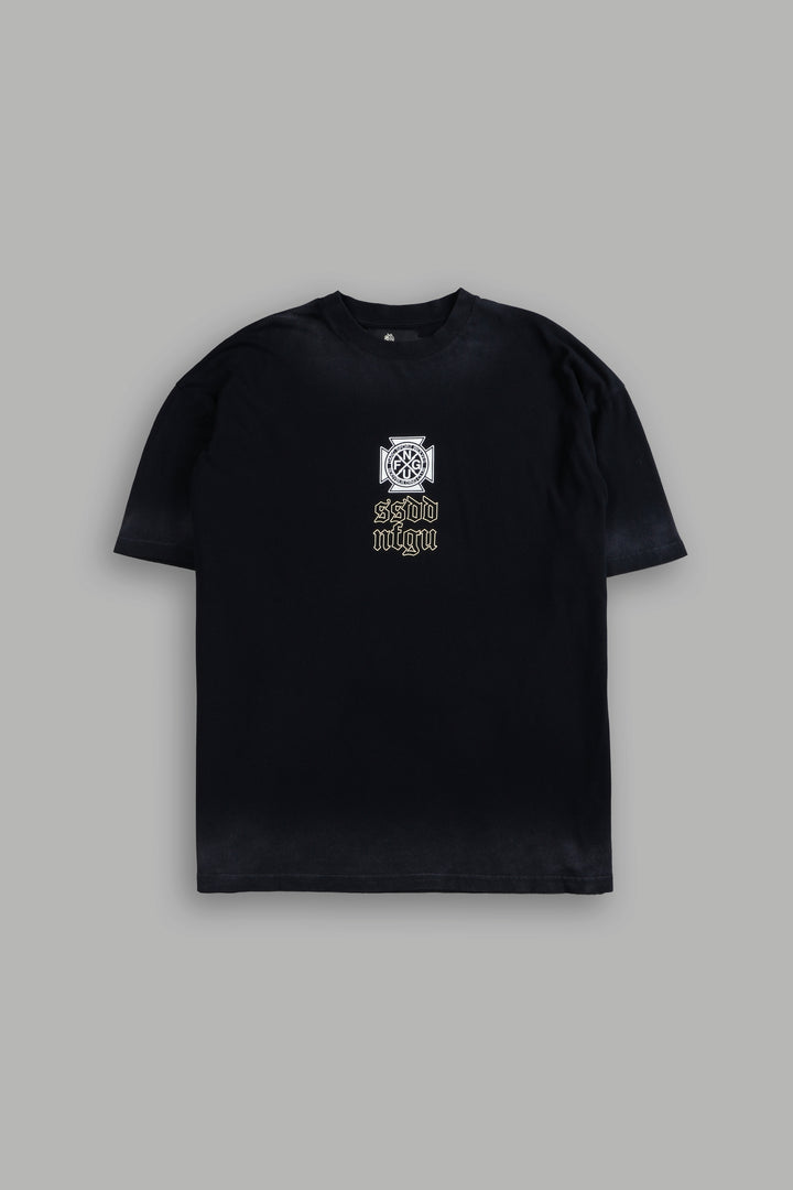Resilient "Premium" Oversized Tee in Black