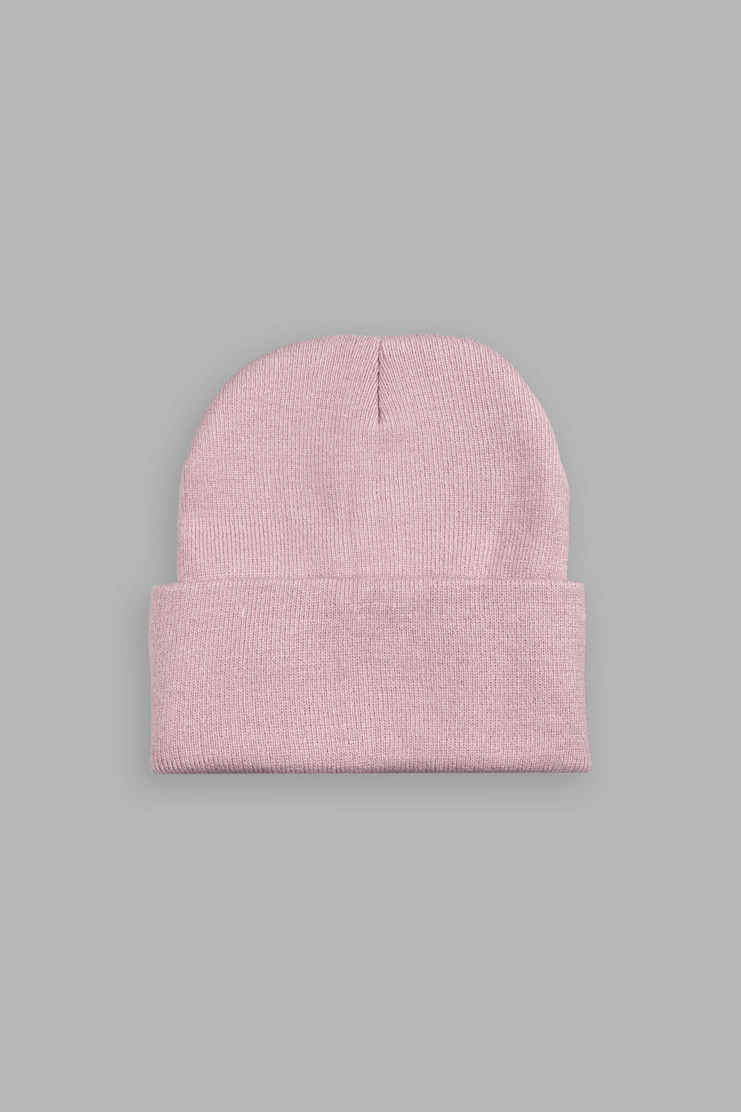 Wolves Script Work Hard Beanie in Cherry Blossom