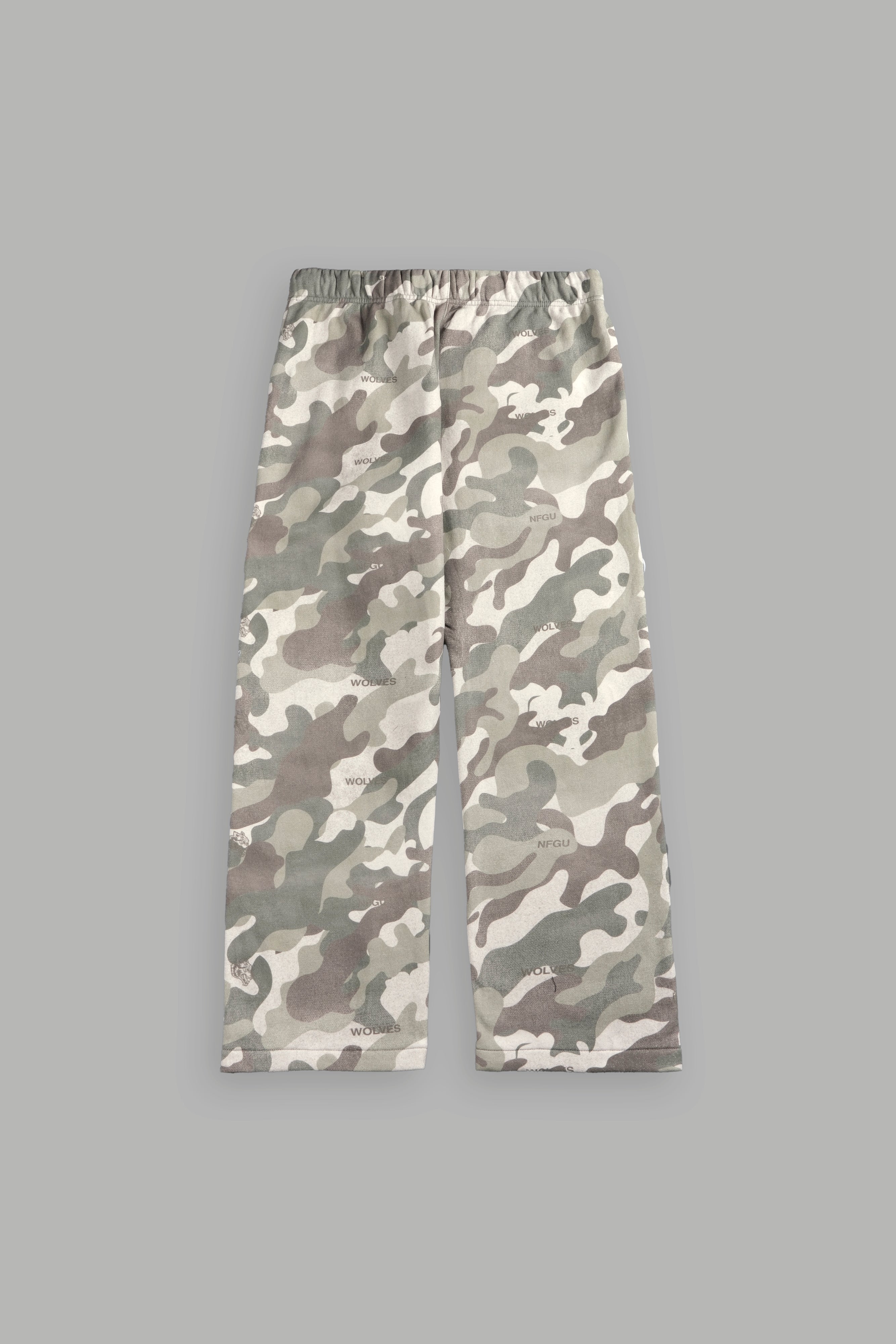 Darc Kulture Bigelow Cargo Sweat Pants in DSVD Green Camo