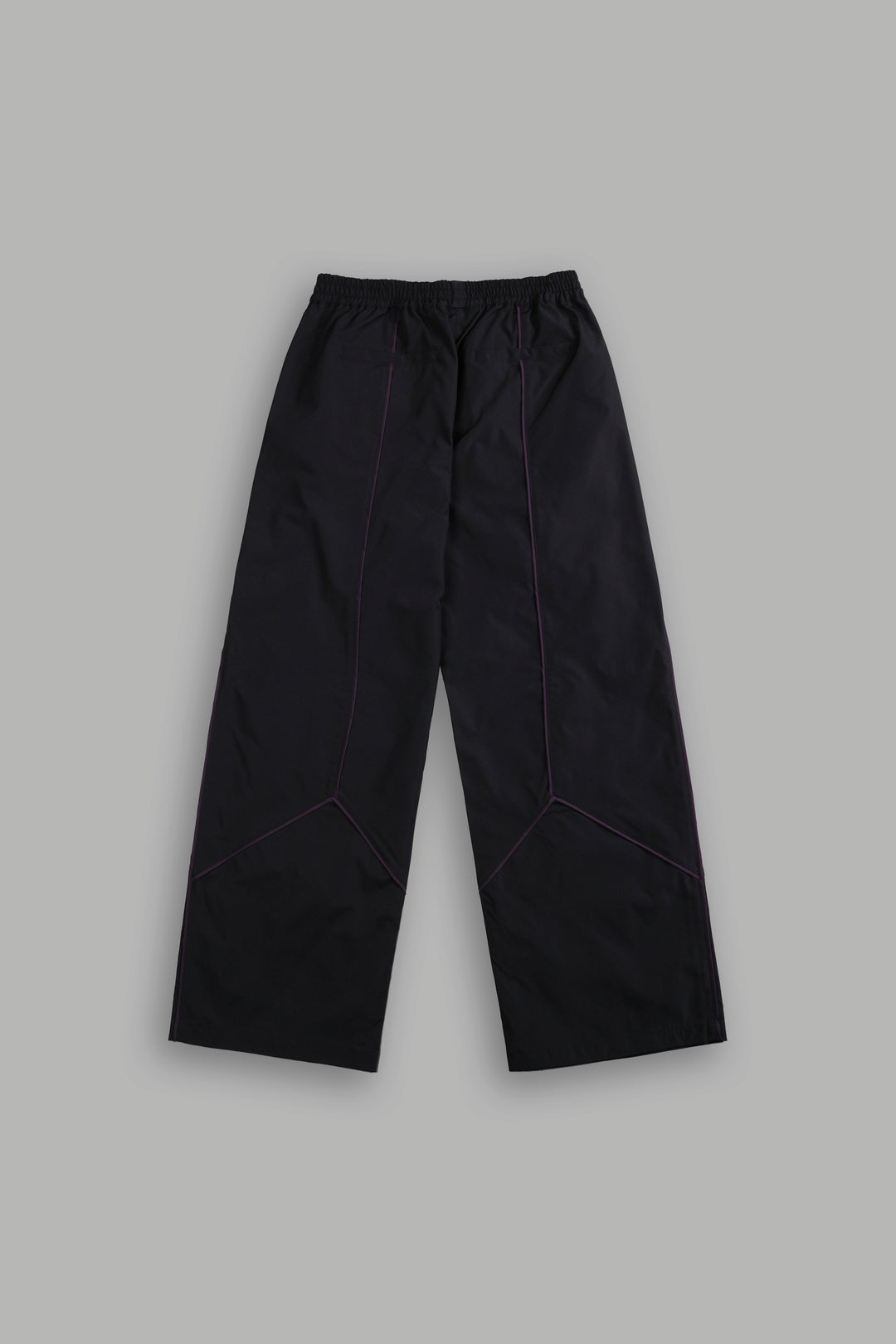 Dual Wolf Men's Quinn Track Pants in Black/Phantom Purple