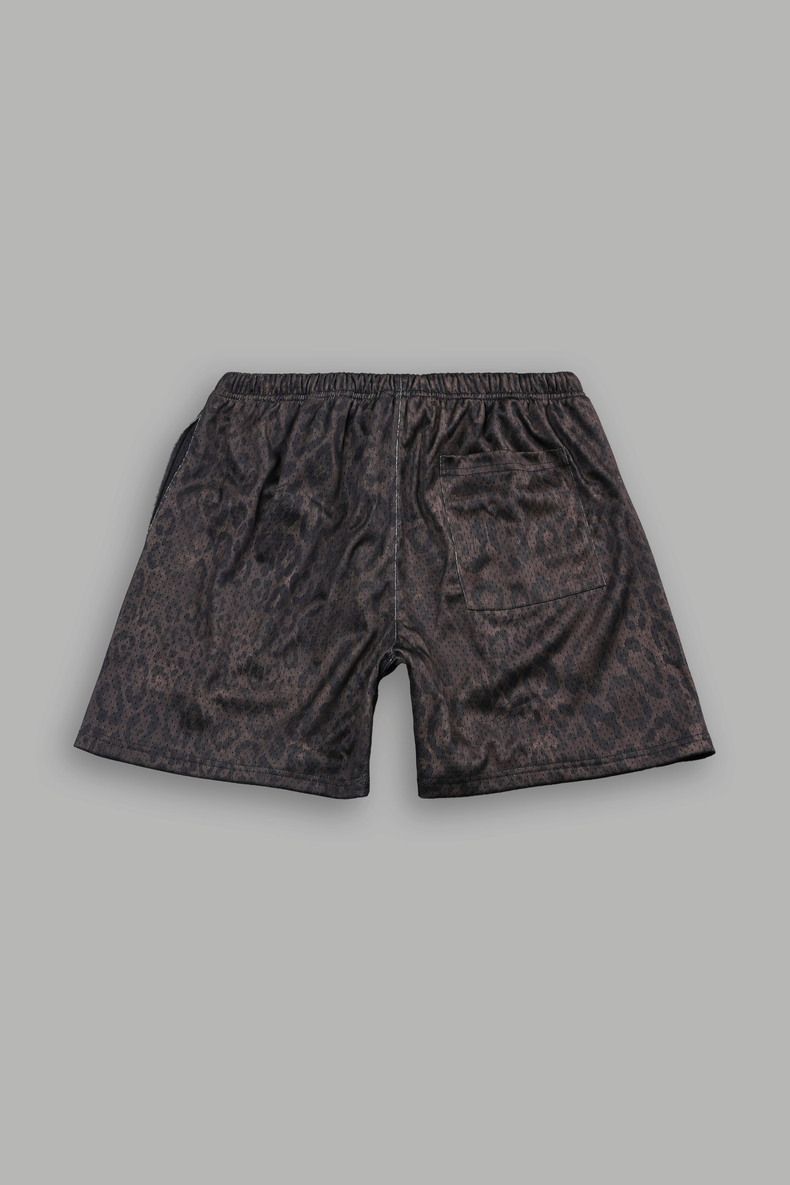 ショートパンツ darc sport  big wolf cycle shorts Wolf Chopper Mesh Shorts in Darc Brown Leopard – DarcSport