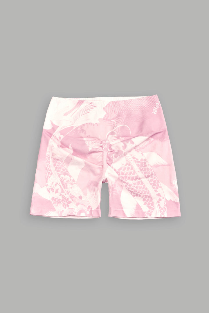 Darc Koi Harlow Soft Seamless Shorts in Serenity Pink