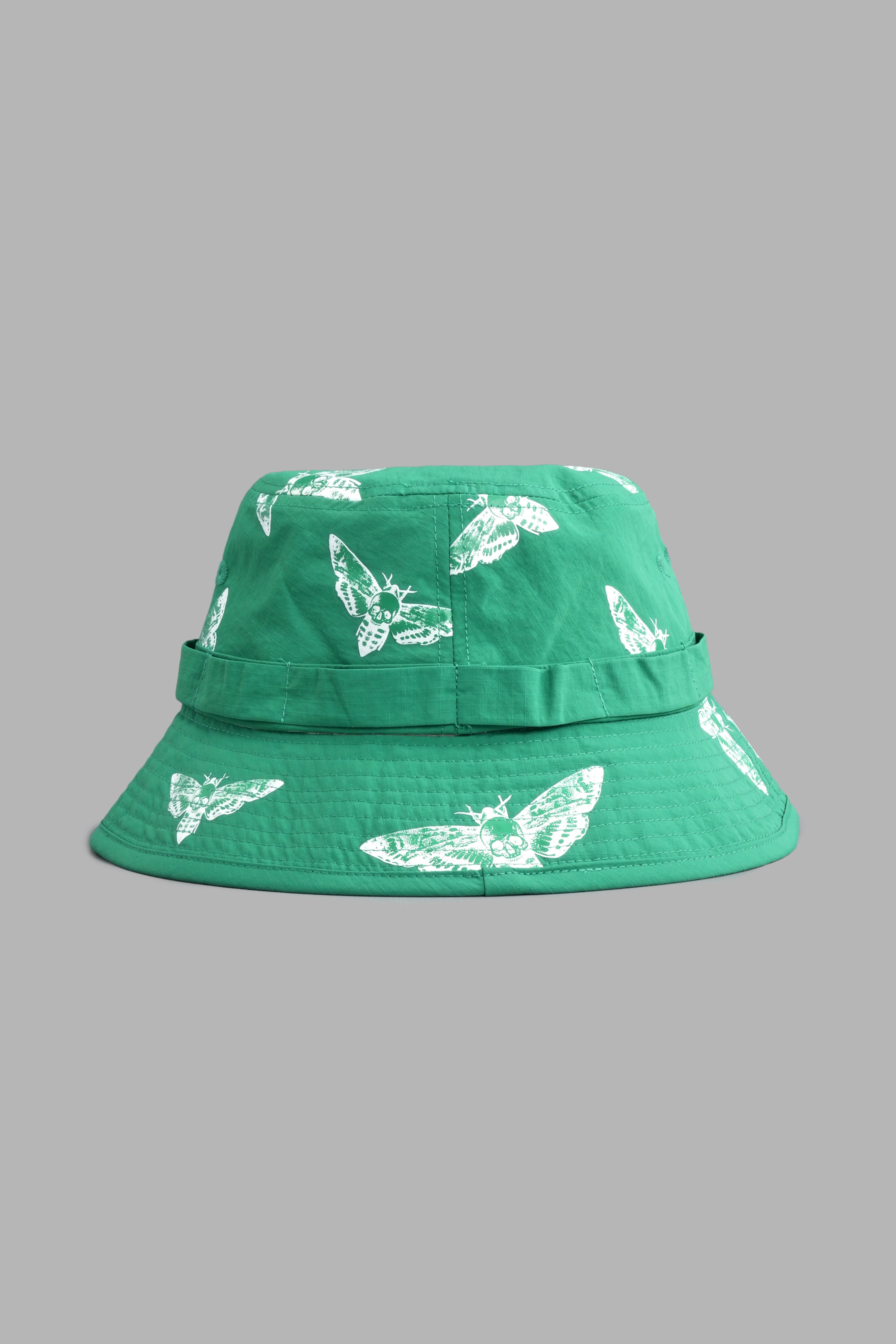 Death Moth Boonie Bucket Hat in Green