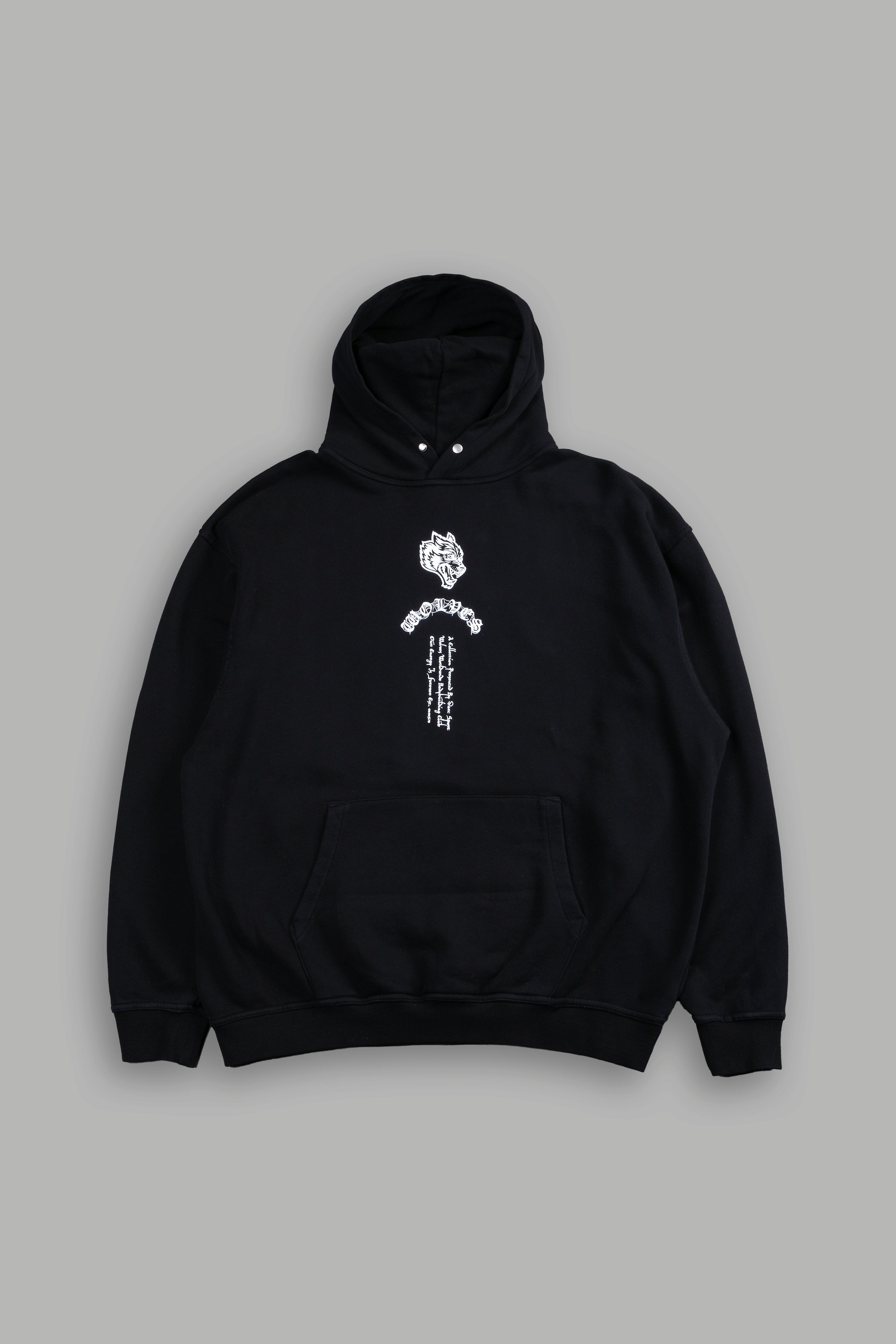 Darc Spider "P" Hoodie in Black