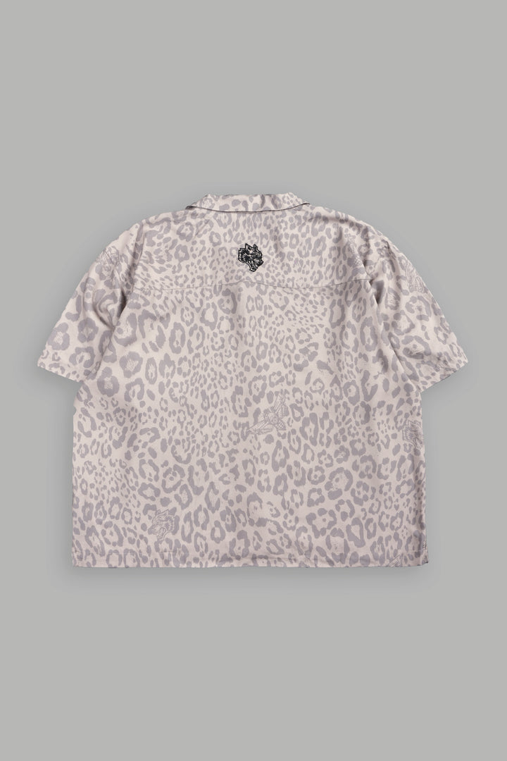 Chopper Romero Mid Length Button Up V2 in Clay Leopard