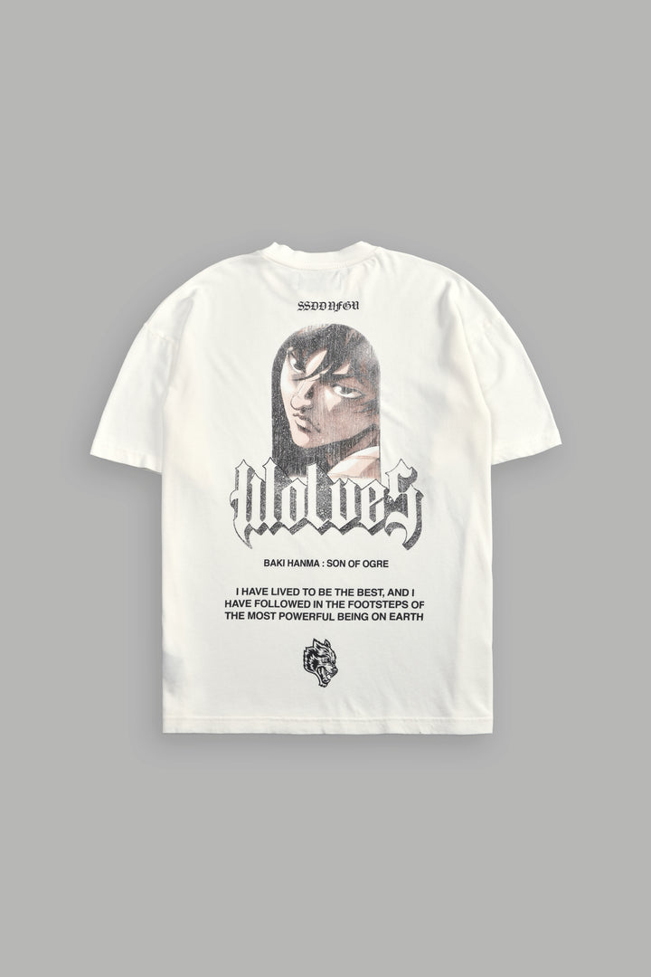 Determined "Premium" Oversized Tee in Cream