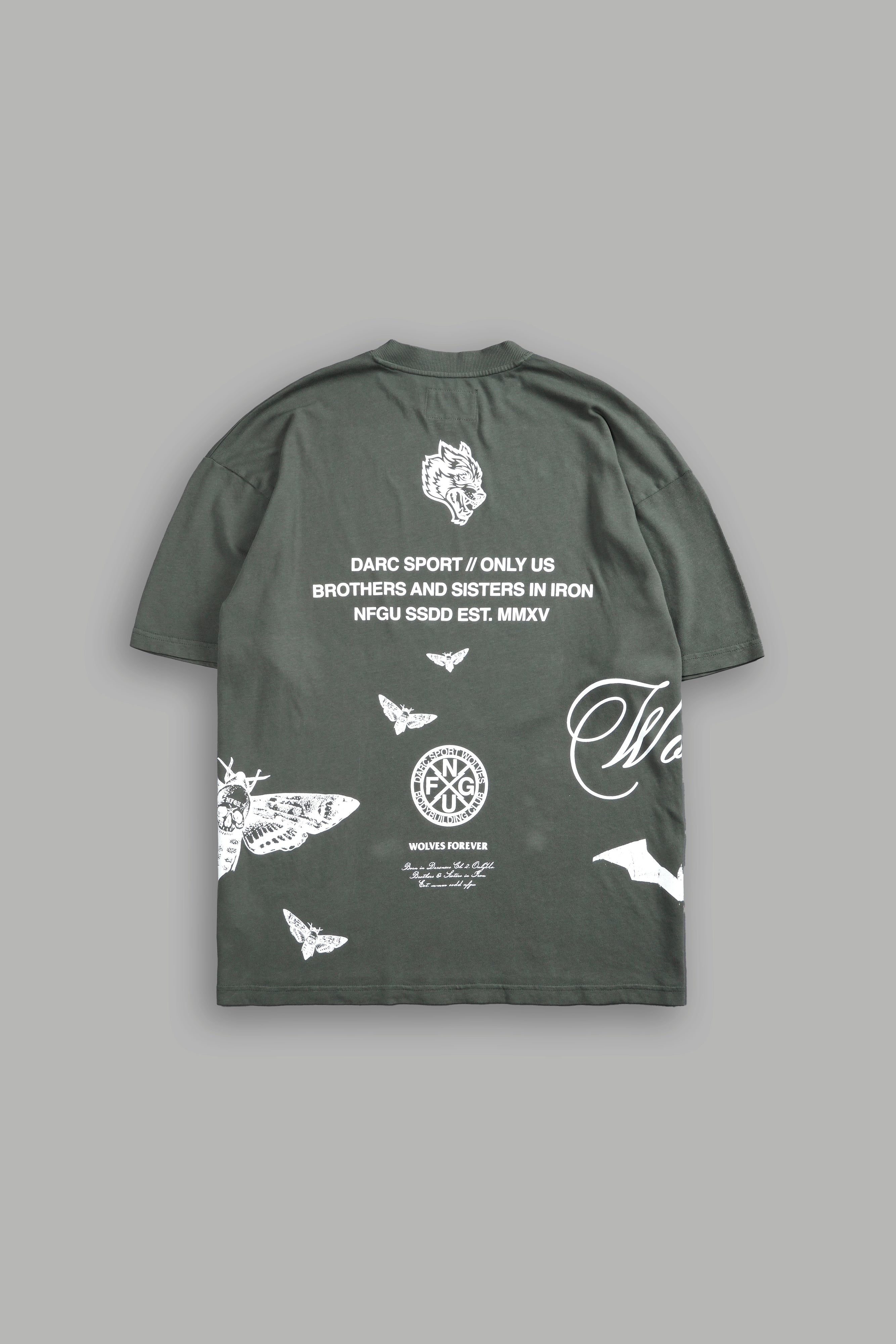 (1 OF 500) The Batman "Premium" Oversized Tee in Green Ivy