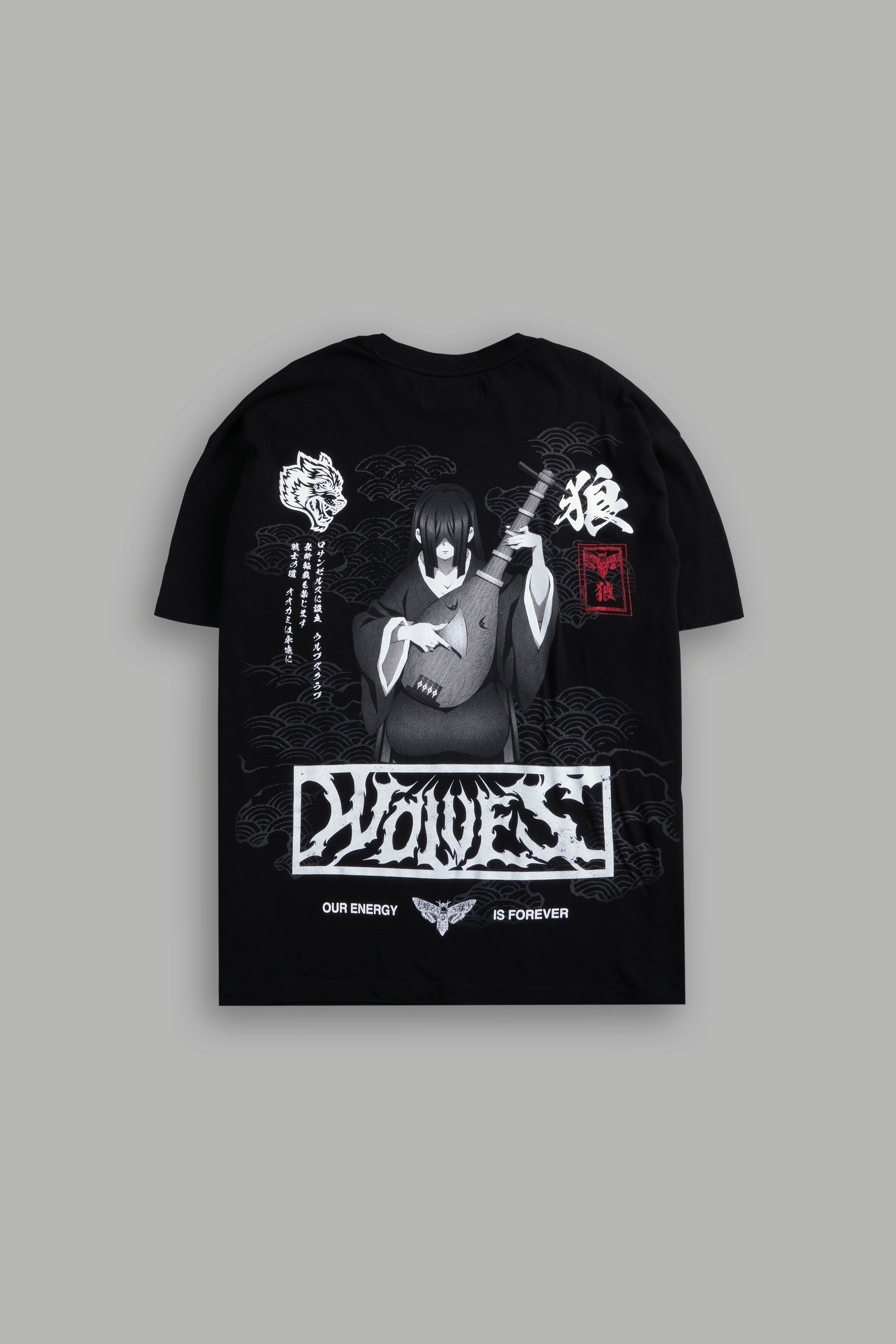 Song of Infinity "Premium" Oversized Tee in Black