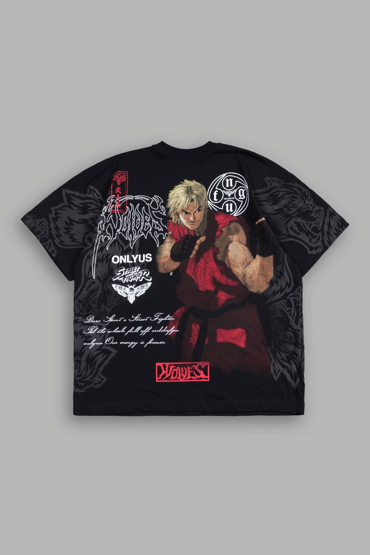 Turn Up The Heat Premium Oversized Tee In Black