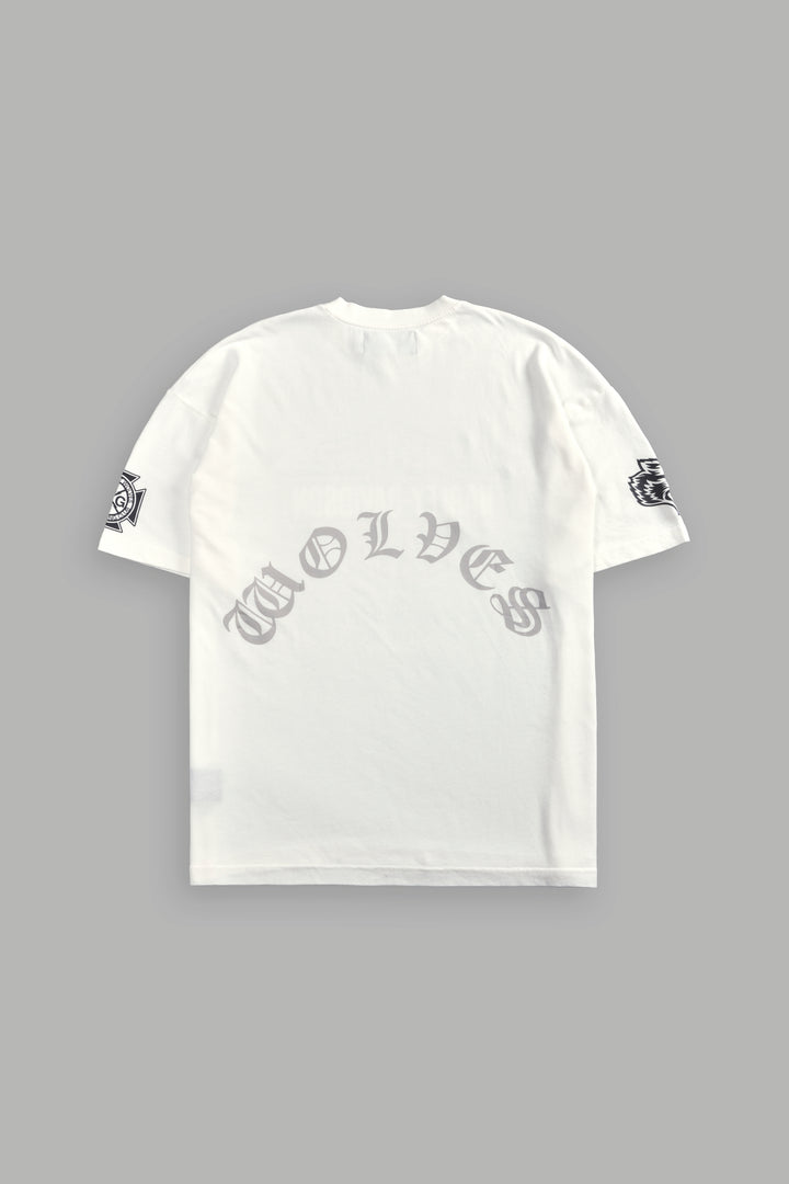 Our Clubs "Premium" Oversized Tee in Cream