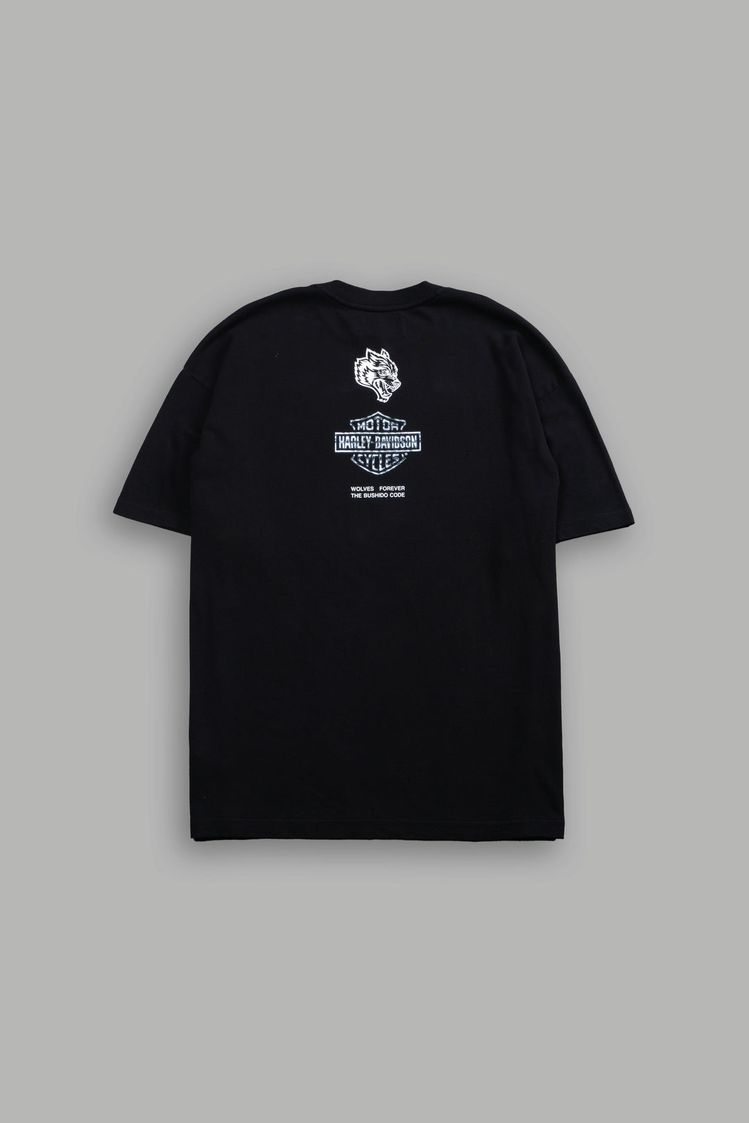 Skulls & Steel Premium Tee in Black